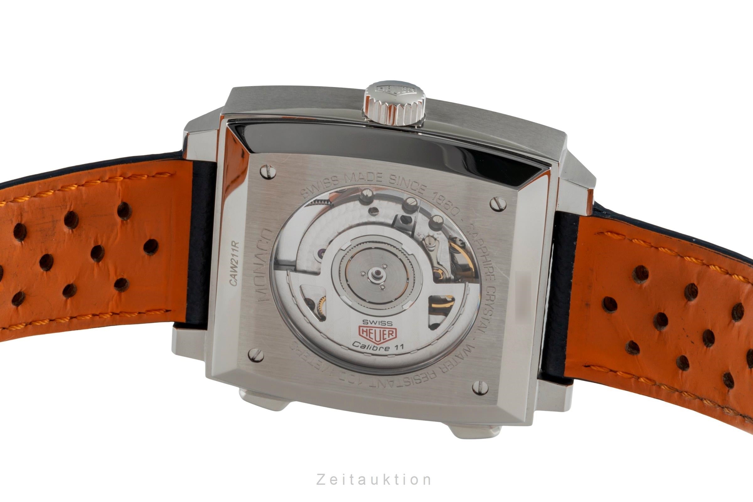 Tag Heuer Monaco "Gulf " Edition Chronograph Stahl Ref CAW211R.FC6401 VP: 8050€ [2600043]
