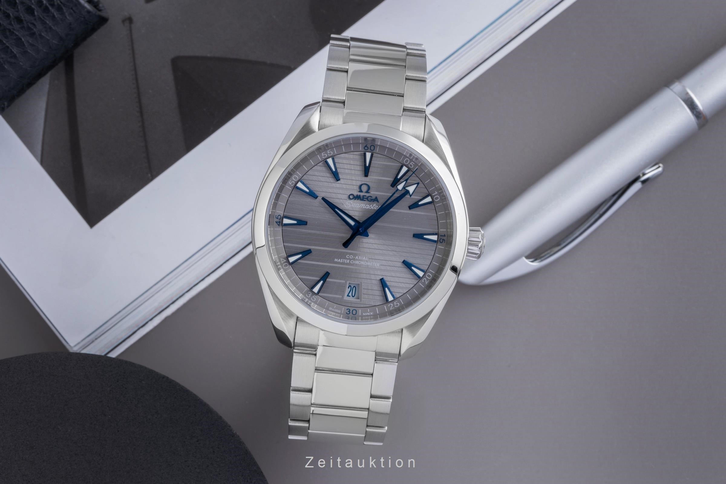 OMEGA Seamaster 腕時計 シルバー Omega Seamaster steel automatic Kal. 8900 Ref. 220.10.41.21.06.001
