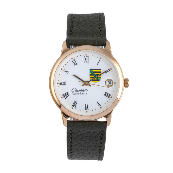 Glashütte gilt-brass automatic men's watch  [2600053]