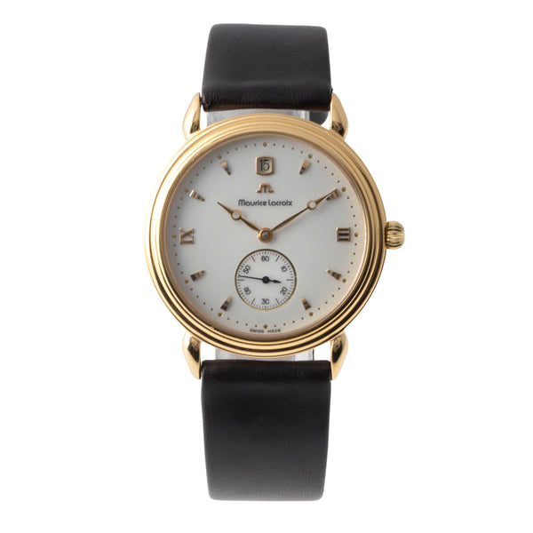 Maurice Lacroix Masterpiece laiton doré à remontage manuel montre pour hommes 93489 Limited  [2600056]