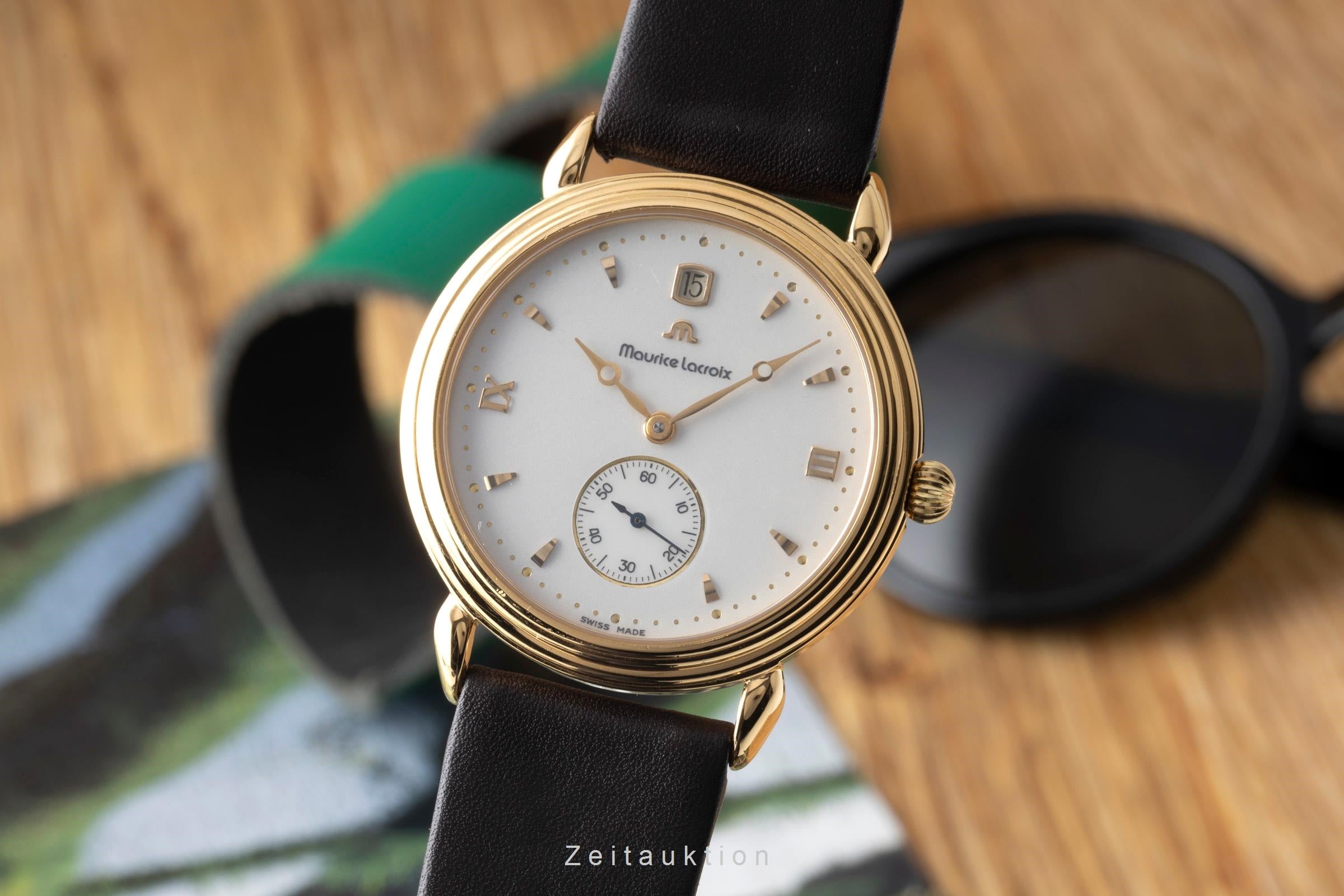 Maurice Lacroix Masterpiece laiton doré à remontage manuel montre pour hommes 93489 Limited  [2600056]