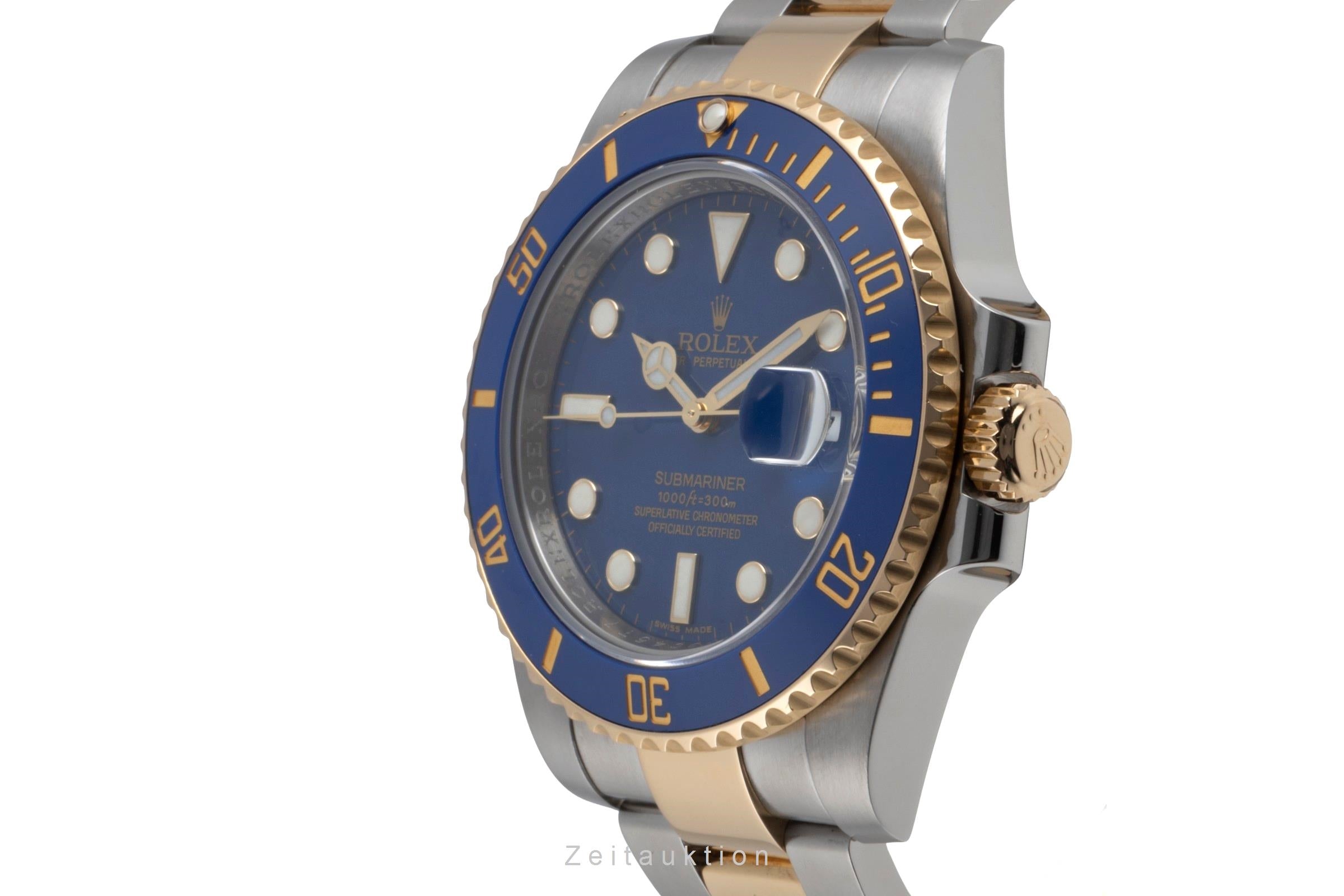Rolex Submariner steel / gold automatic men's watch 116613LB  [2600057]
