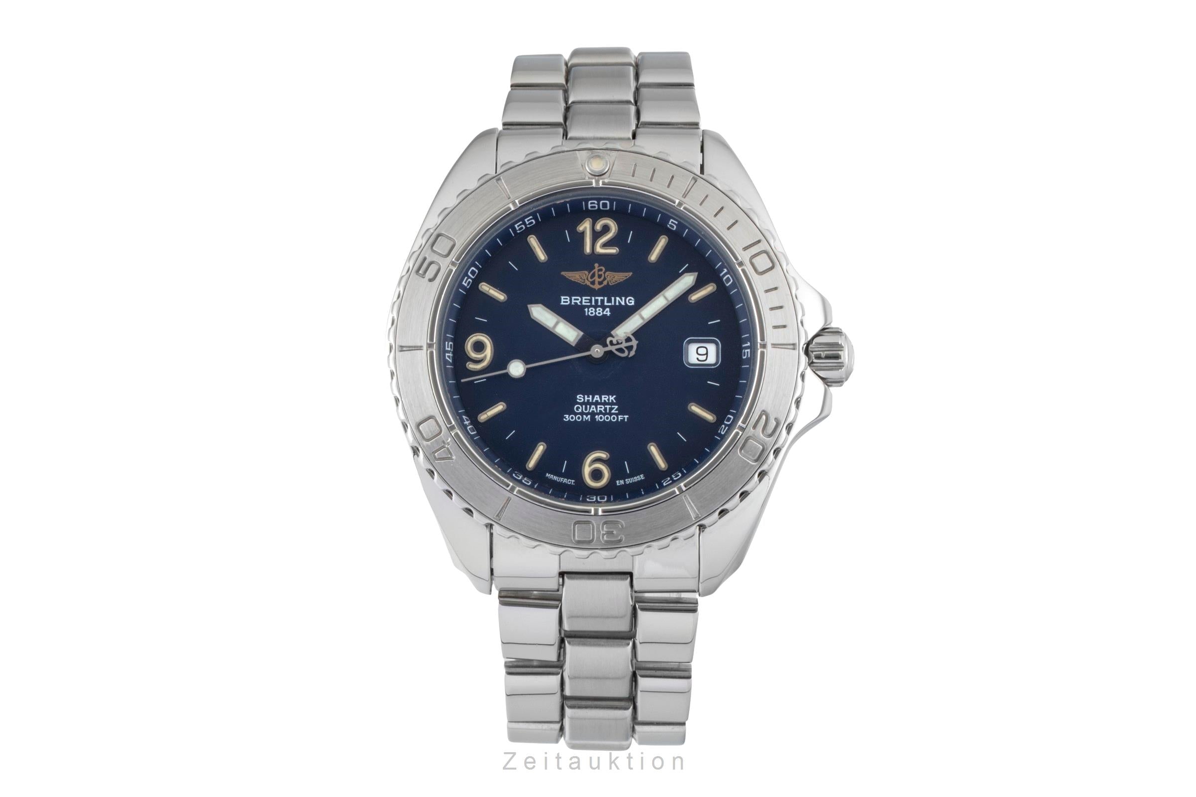 Breitling Shark 300m Quarz Herrenuhr Edelstahl Ref. A58605 [2600060]