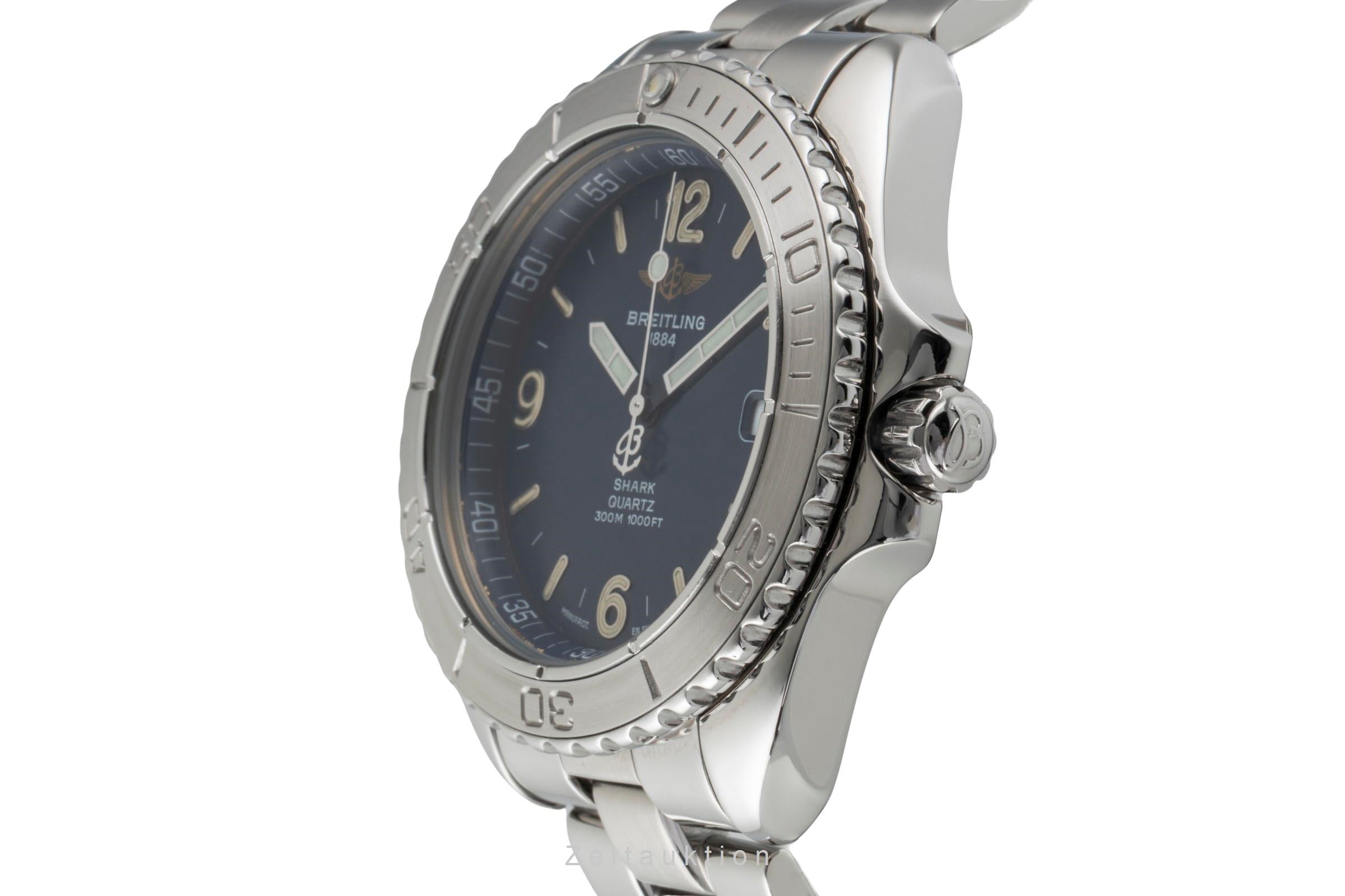 Breitling Shark 300m Quarz Herrenuhr Edelstahl Ref. A58605 [2600060]