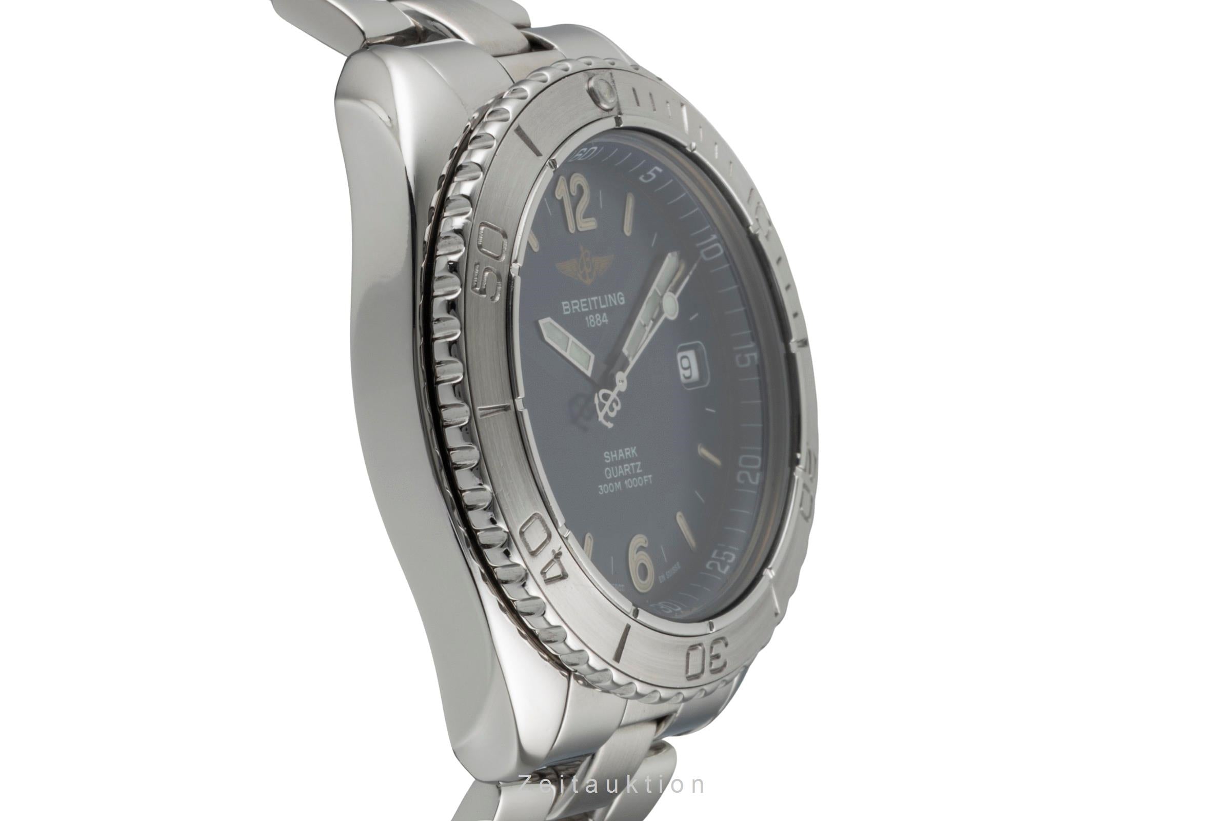 Breitling Shark 300m Quarz Herrenuhr Edelstahl Ref. A58605 [2600060]
