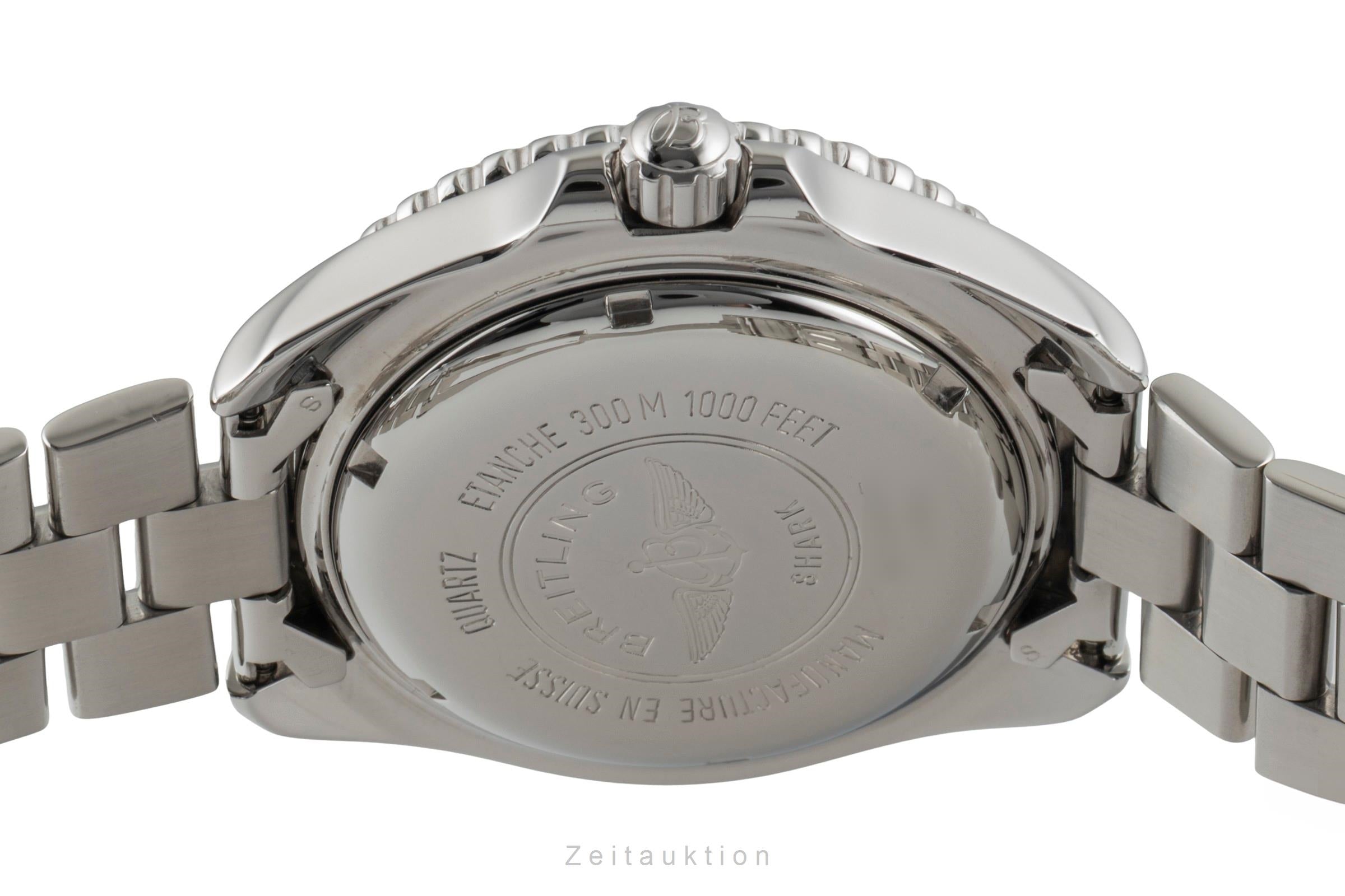 Breitling Shark 300m Quarz Herrenuhr Edelstahl Ref. A58605 [2600060]