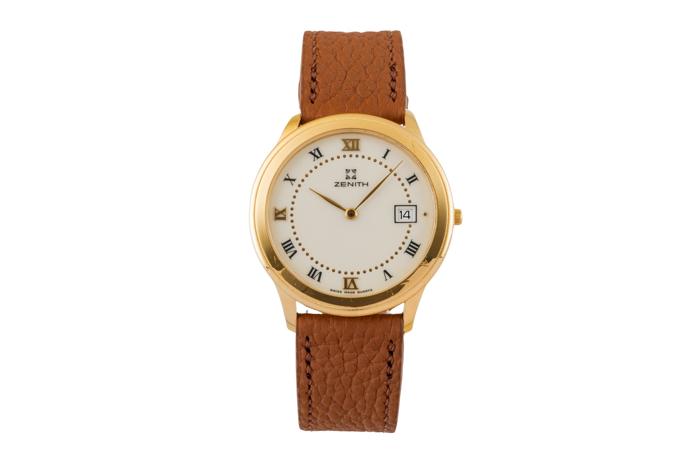 Zenith Classic vergoldet Quarz Herrenuhr Ref. 27.0100.385  [2600063]