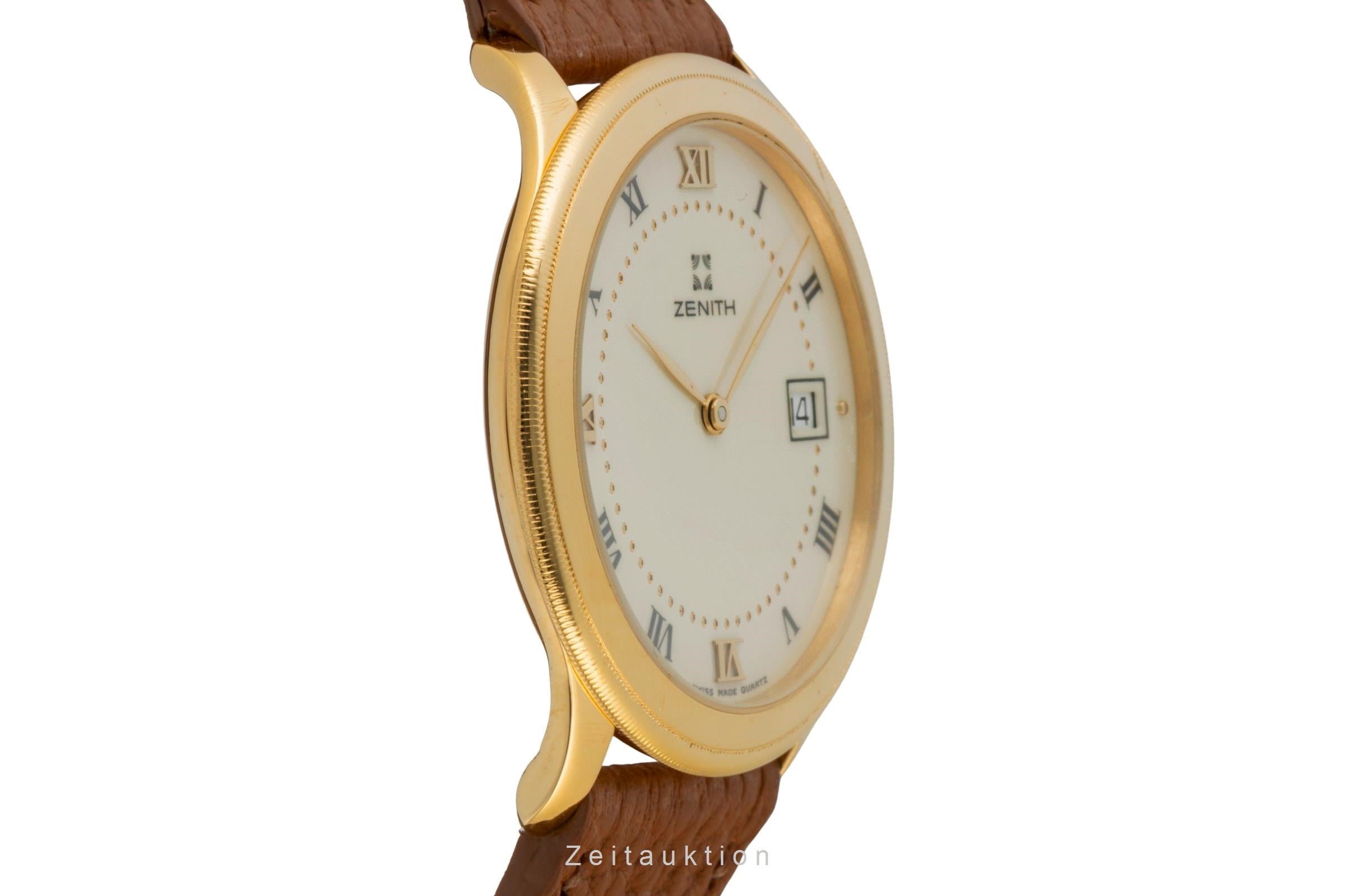 Zenith Classic vergoldet Quarz Herrenuhr Ref. 27.0100.385  [2600063]