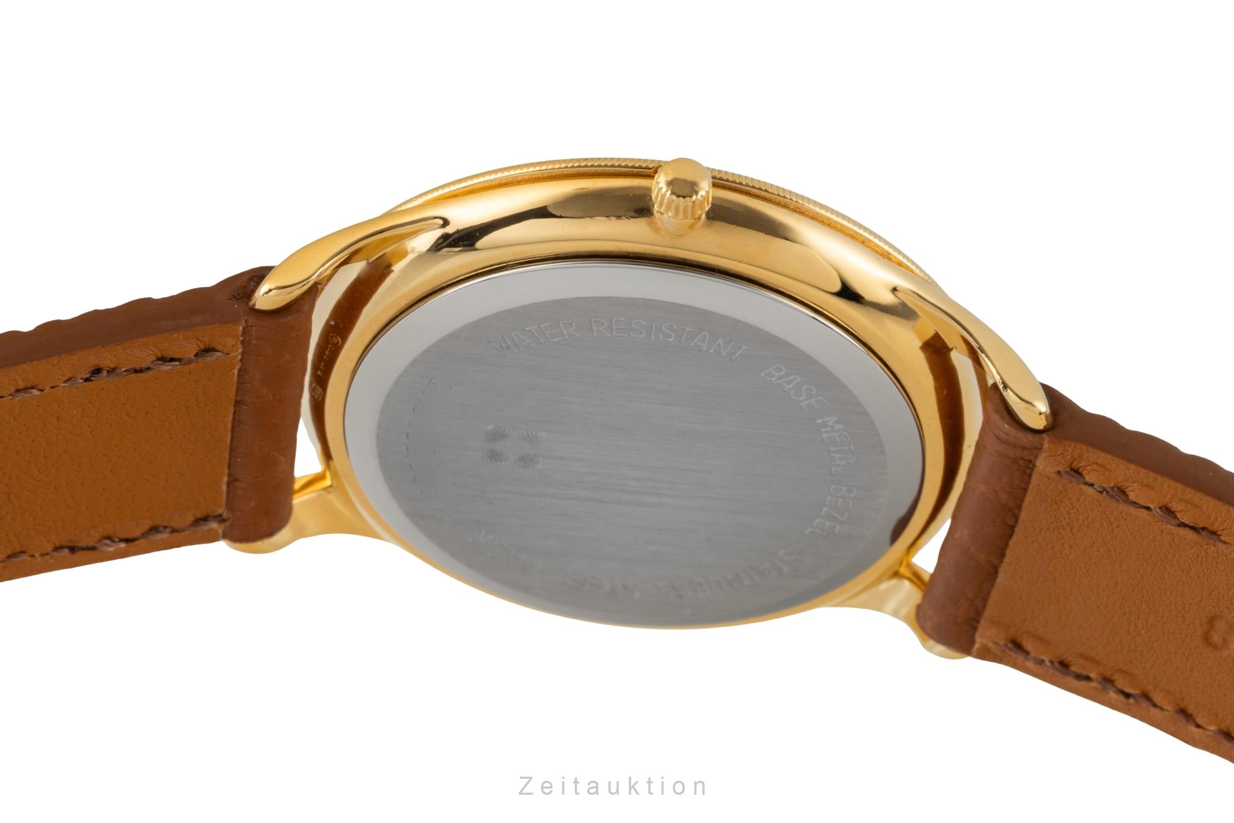 Zenith Classic vergoldet Quarz Herrenuhr Ref. 27.0100.385  [2600063]