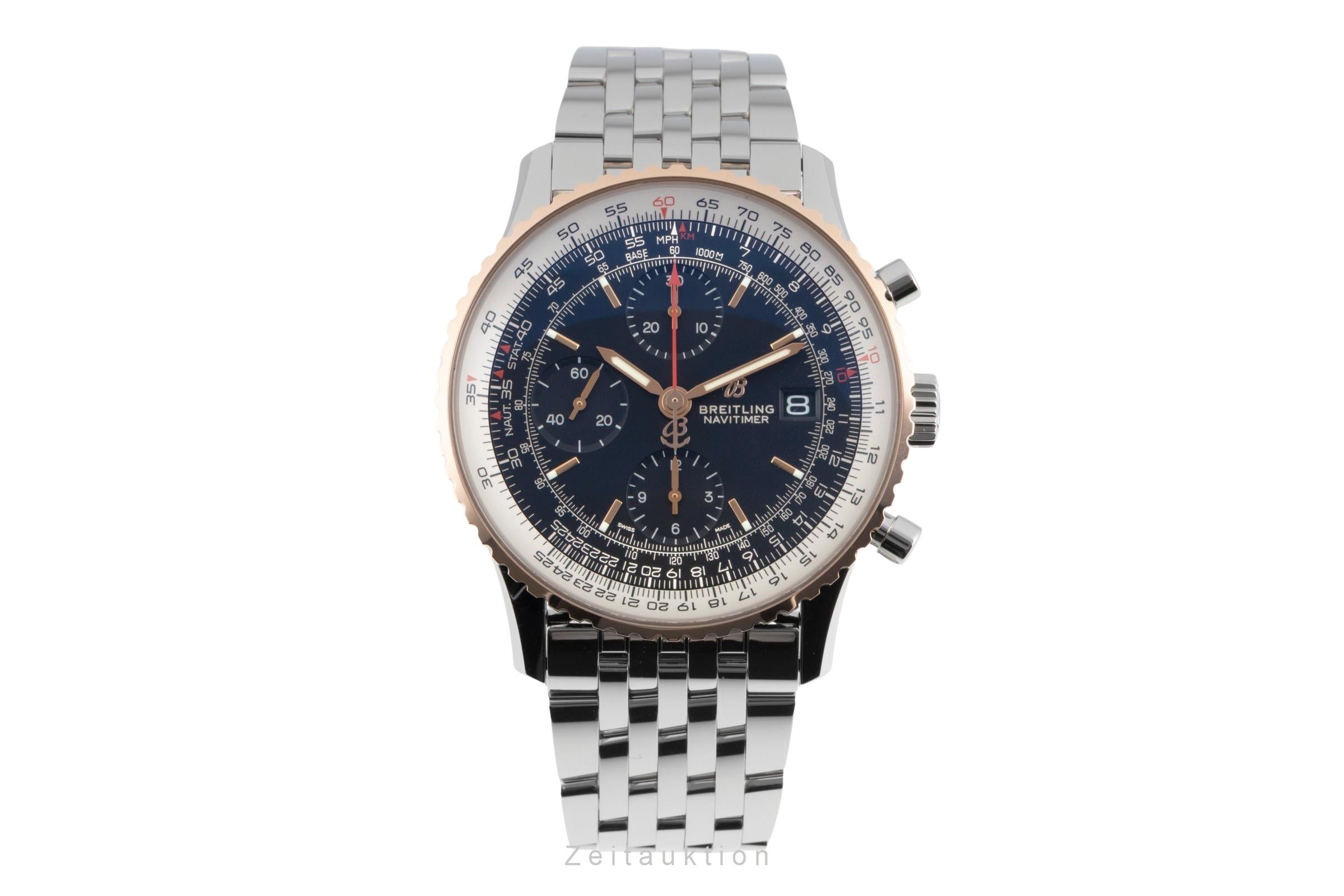 Breitling Navitimer chronograph steel / gold automatic men's watch U13324211B1A1  [2600065]