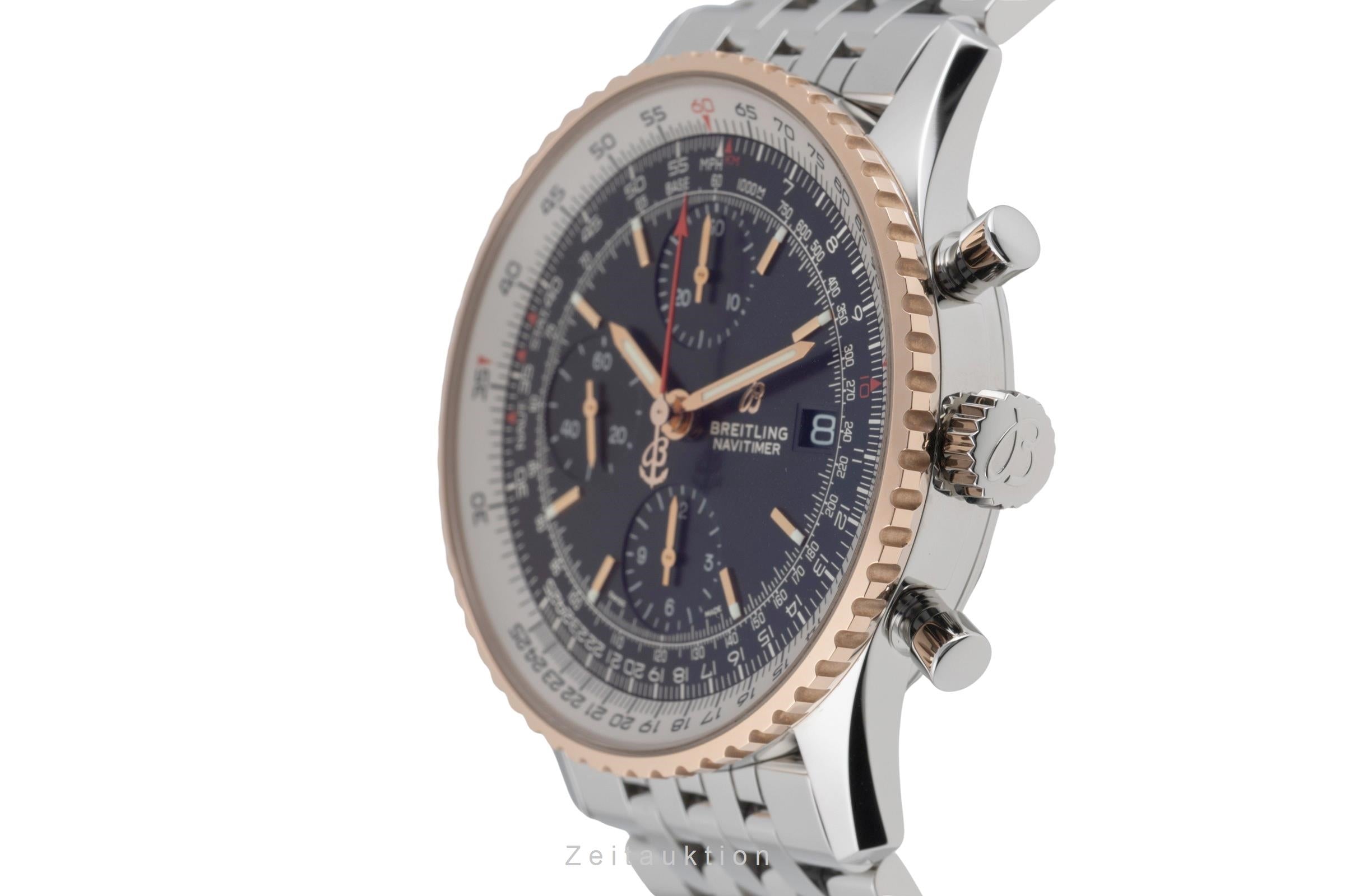 Breitling Navitimer chronograph steel / gold automatic men's watch U13324211B1A1  [2600065]