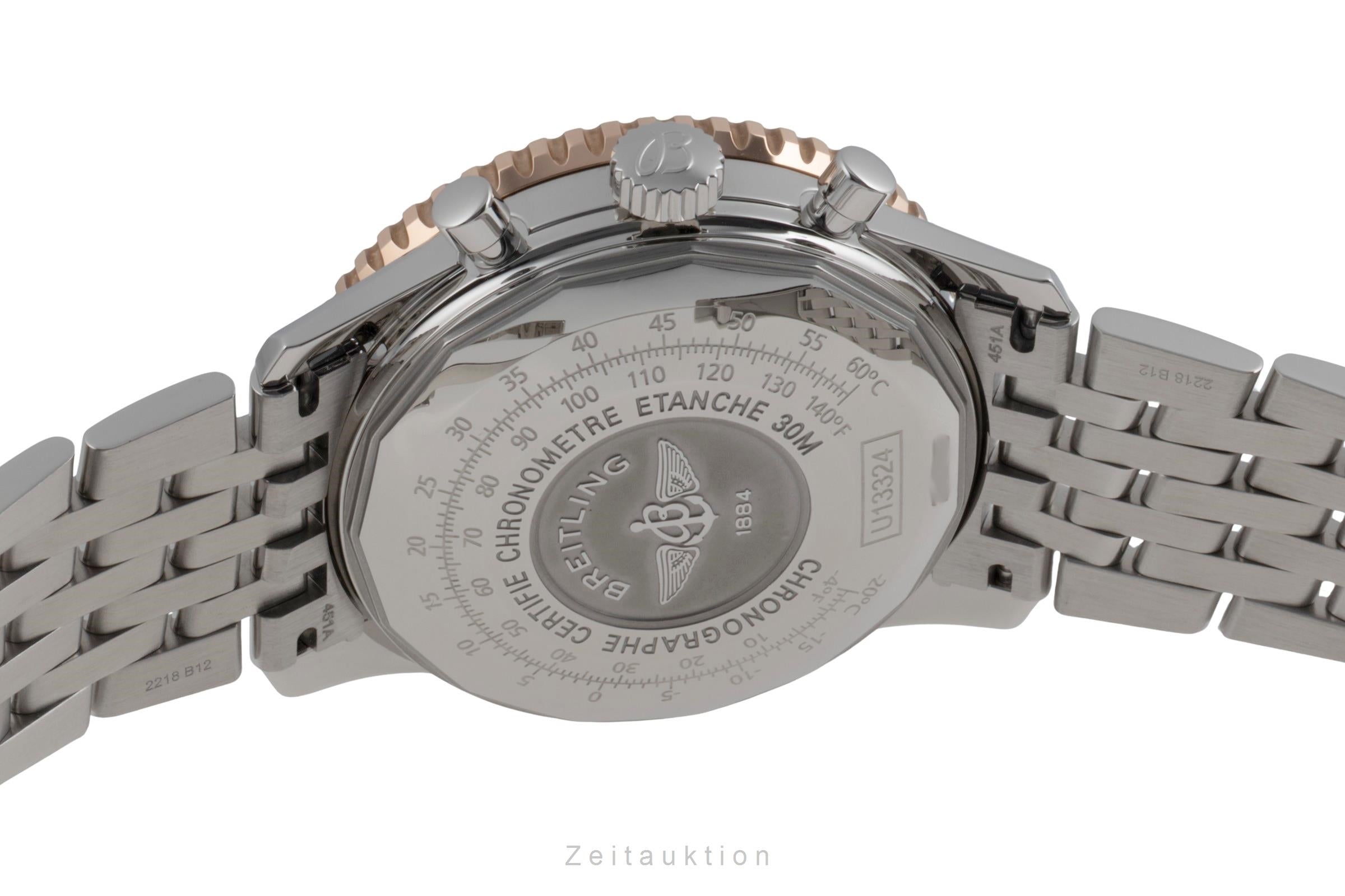 Breitling Navitimer chronograph steel / gold automatic men's watch U13324211B1A1  [2600065]