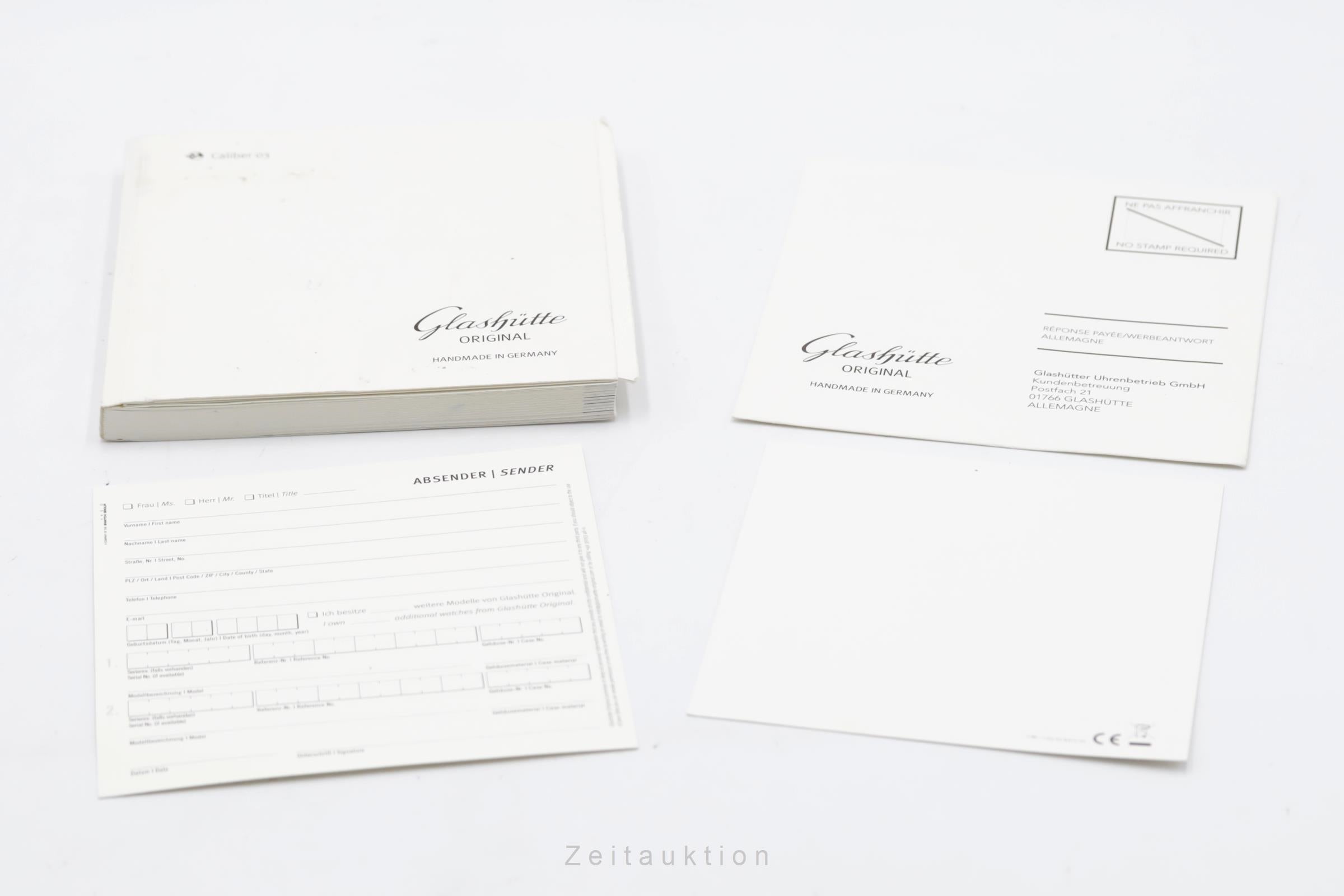 Glashütte Pavonina Stahl Quarz Damen Diamonds Ref. 03-01-10-12-02 Papiere 2013 [2600066]