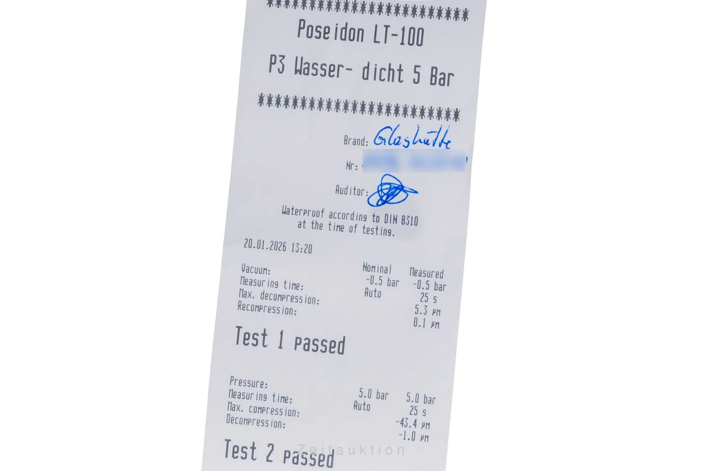 Glashütte Pavonina Stahl Quarz Damen Diamonds Ref. 03-01-10-12-02 Papiere 2013 [2600066]