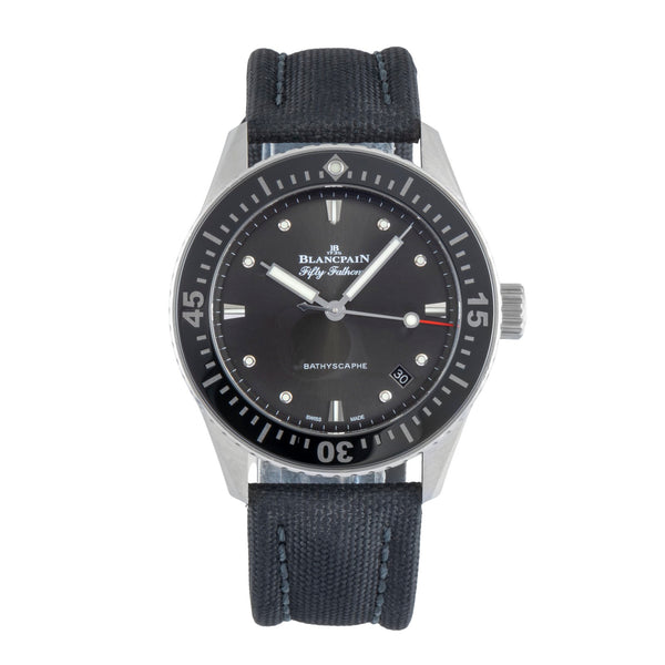 Blancpain Fifty Fathoms steel automatic men's watch 5100B 1110 B52A LP: 11000EUR  [2600072]