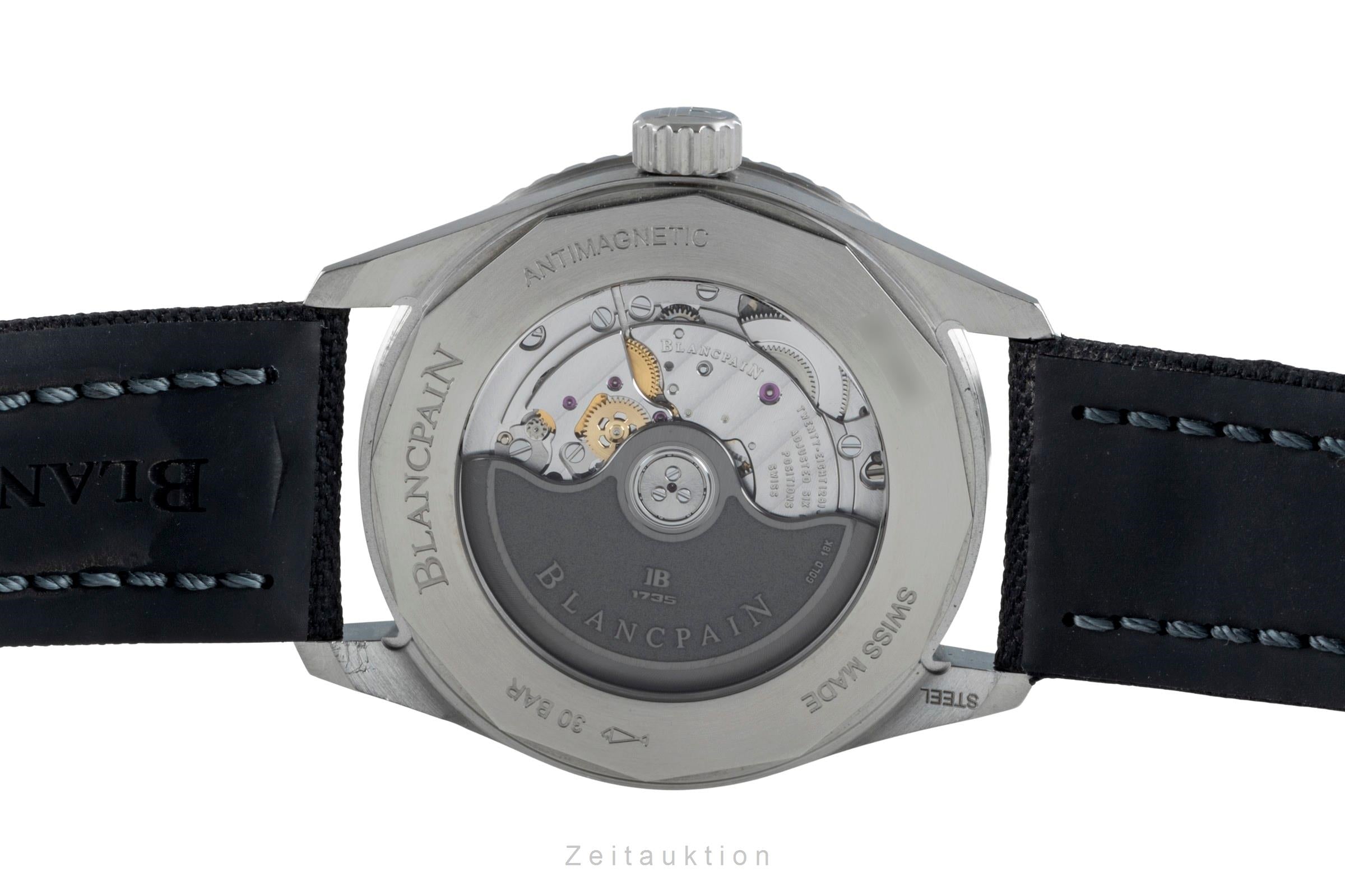 Blancpain Fifty Fathoms steel automatic men's watch 5100B 1110 B52A LP: 11000EUR  [2600072]