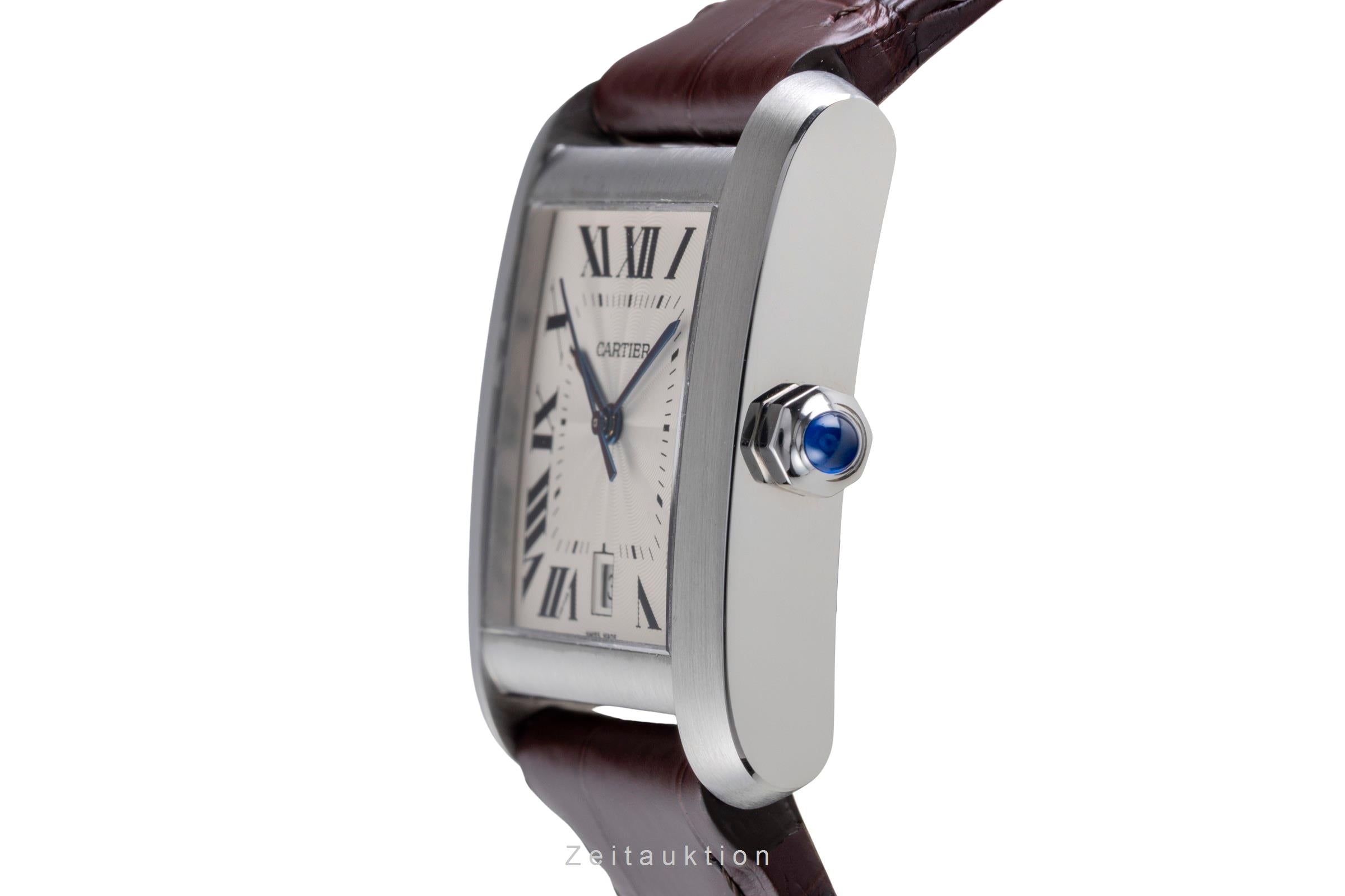 Cartier Tank Francaise acciaio automatismo orologio da uomo W5101755  [2600073]