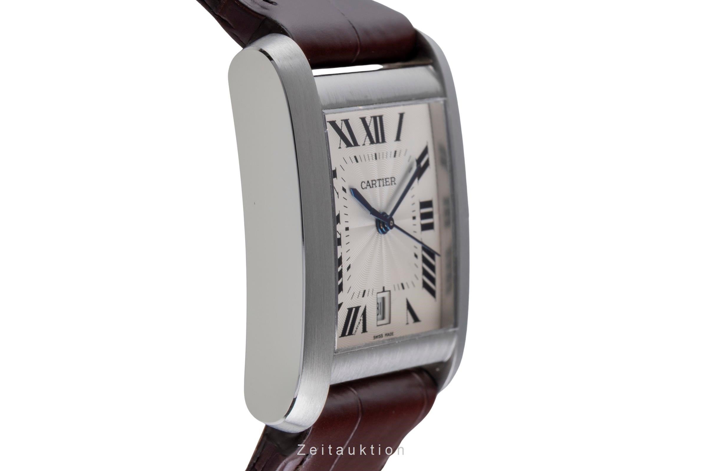 Cartier Tank Francaise acciaio automatismo orologio da uomo W5101755  [2600073]