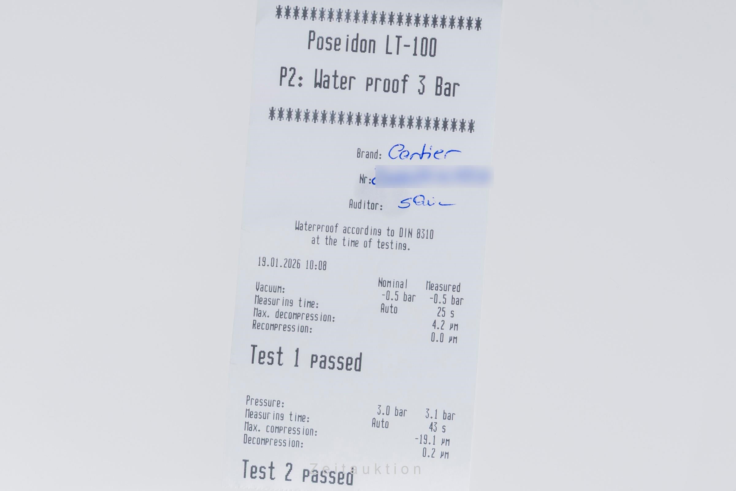 Cartier Tank Francaise acciaio automatismo orologio da uomo W5101755  [2600073]