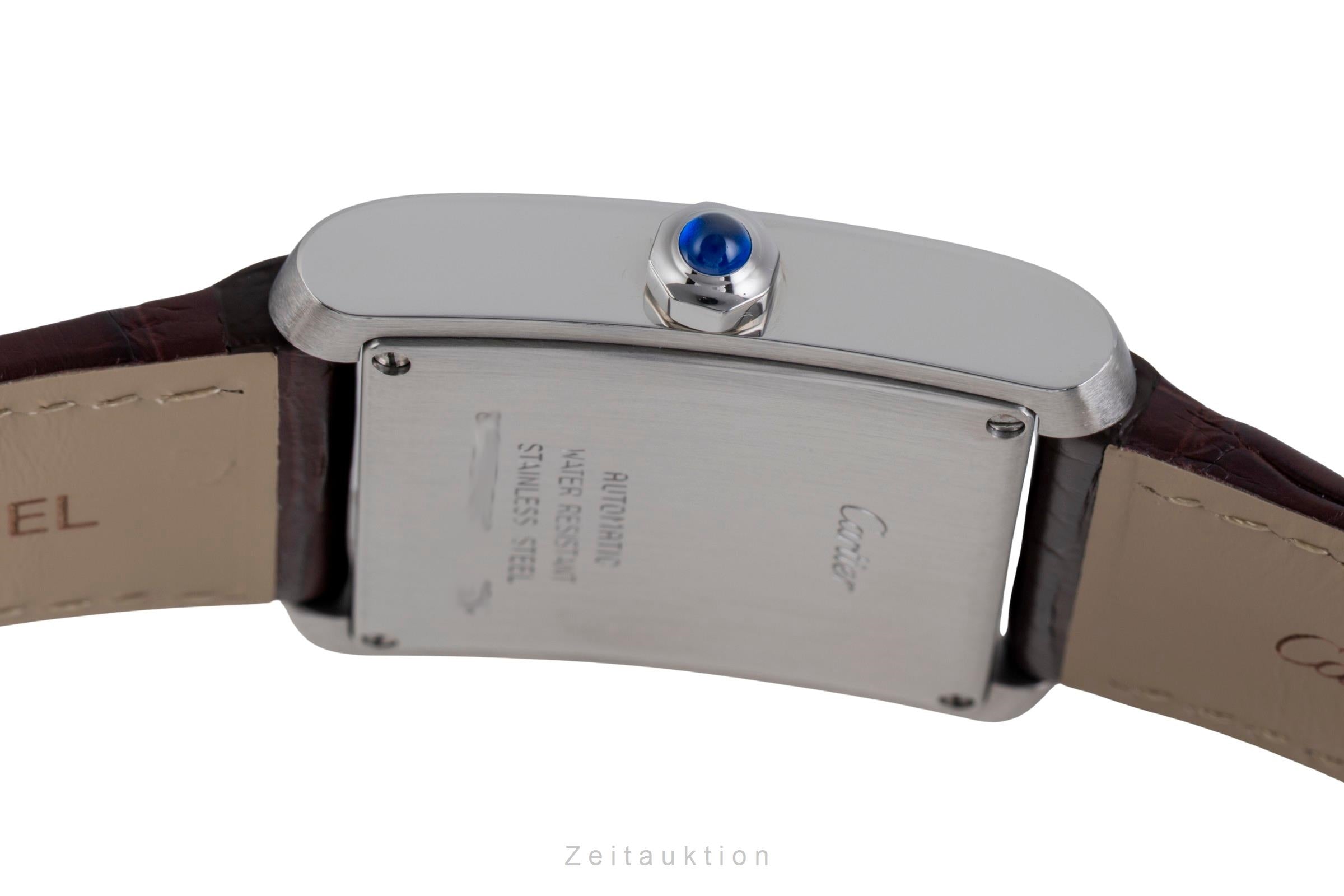 Cartier Tank Francaise acciaio automatismo orologio da uomo W5101755  [2600073]