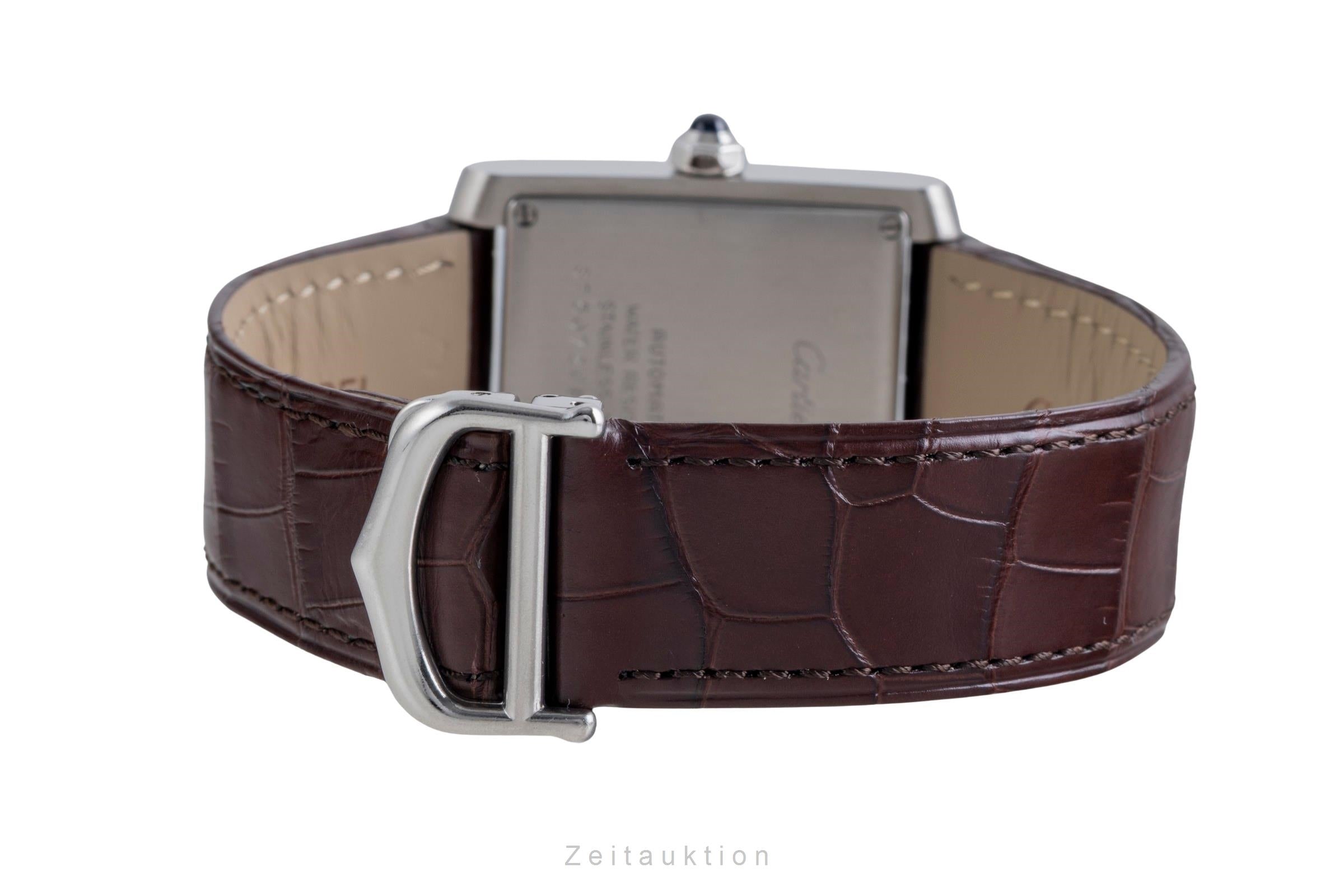 Cartier Tank Francaise acciaio automatismo orologio da uomo W5101755  [2600073]