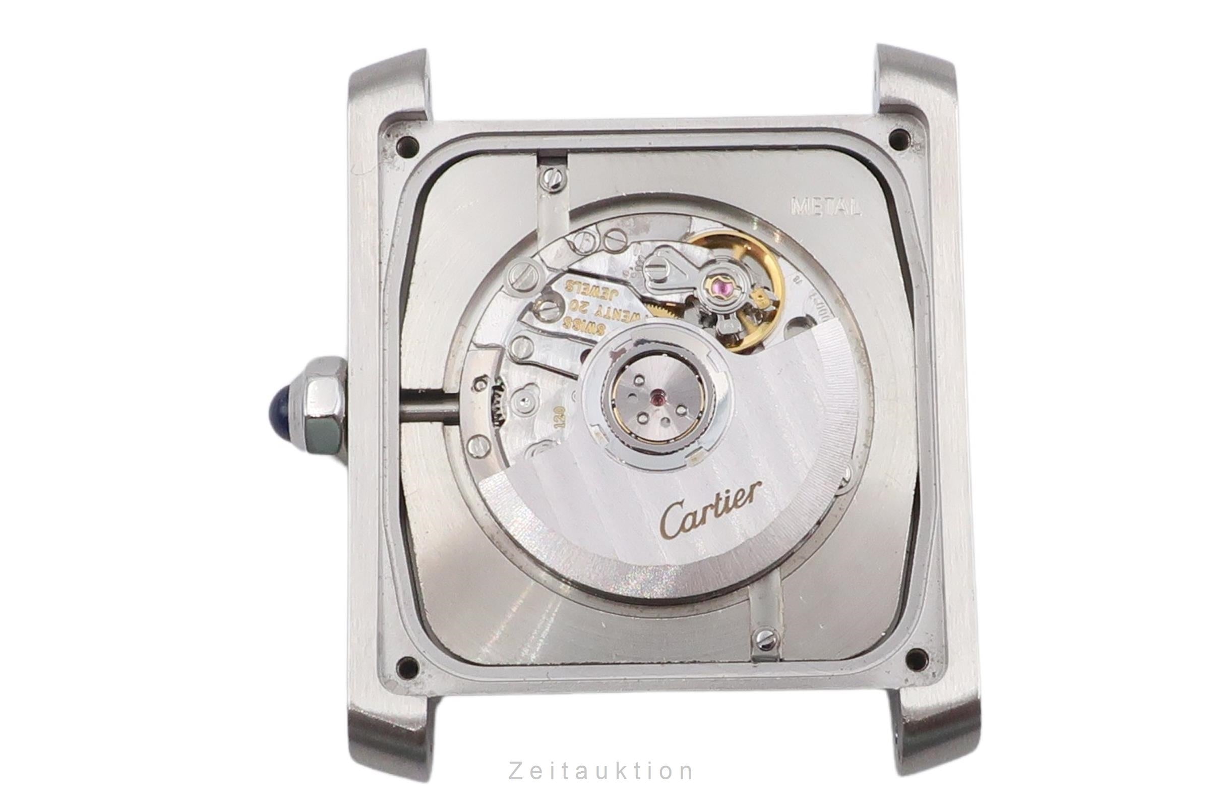 Cartier Tank Francaise acciaio automatismo orologio da uomo W5101755  [2600073]