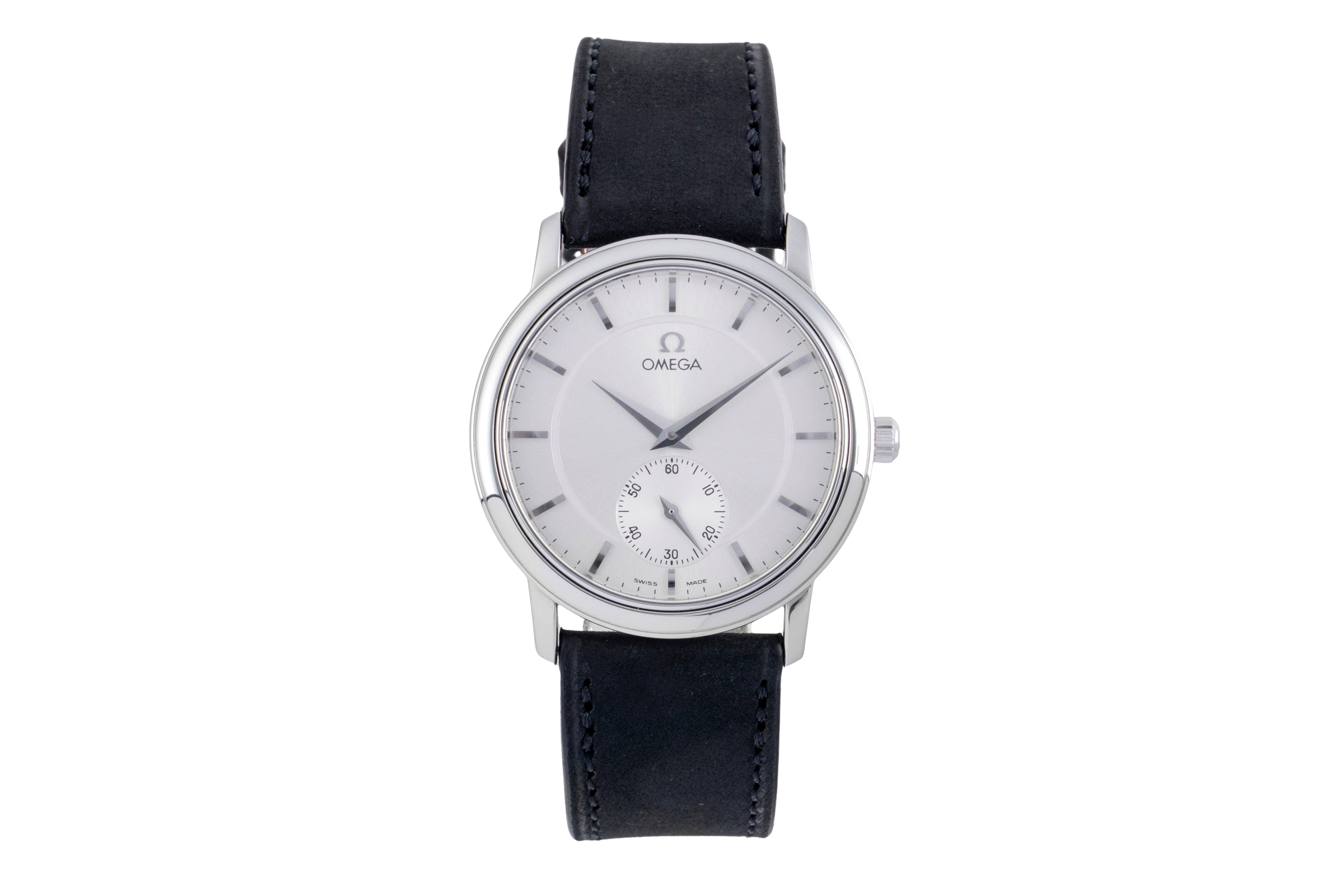 Omega De Ville Stahl Handaufzug Herrenuhr Ref. 125.0150 Klassiker  [2600074]