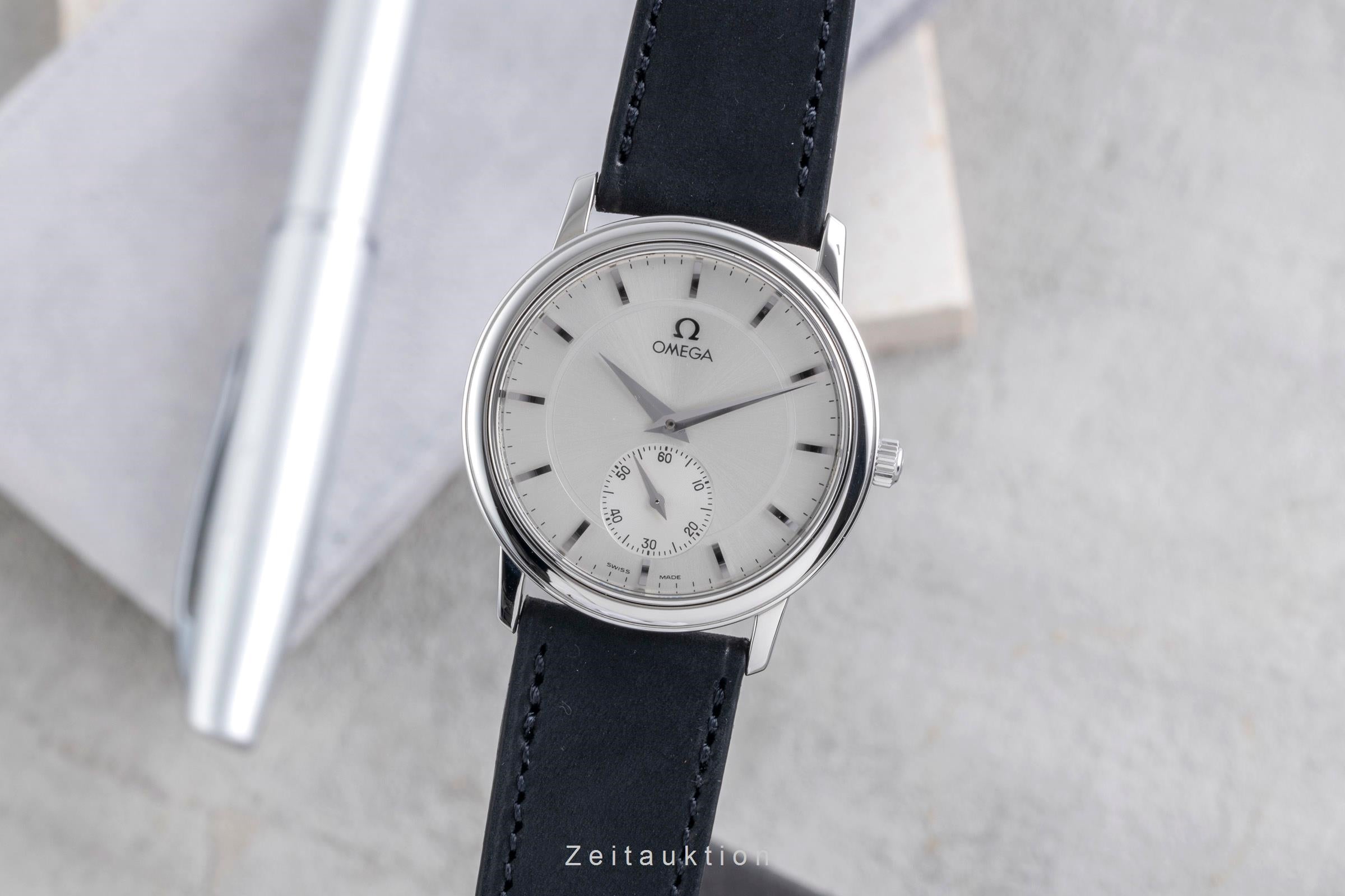 Omega De Ville Stahl Handaufzug Herrenuhr Ref. 125.0150 Klassiker  [2600074]