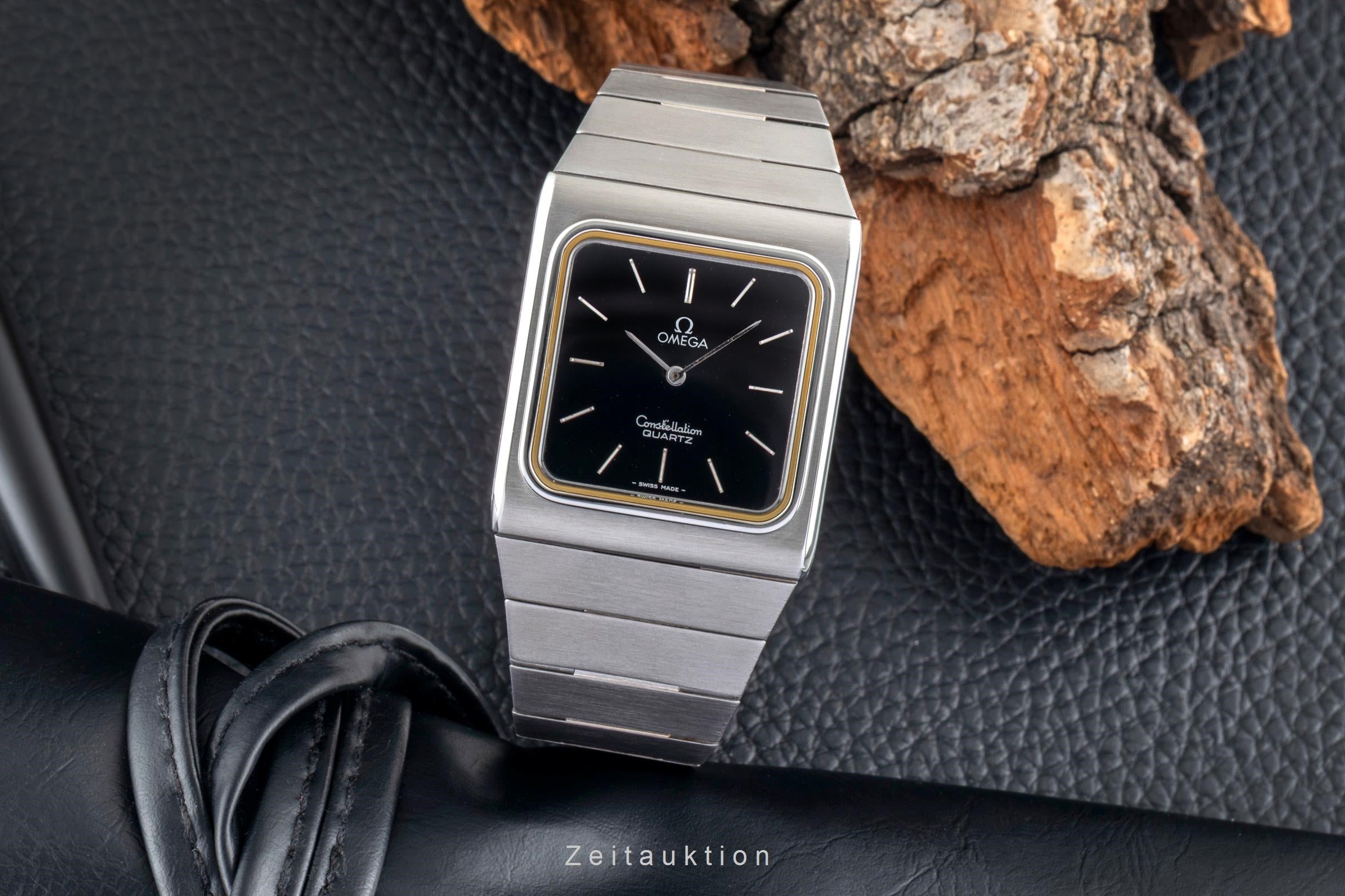 Omega Constellation steel quartz men's watch 395.0800 Vintage  [2600075]