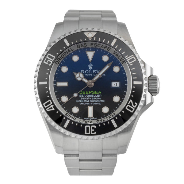 Rolex Sea-Dweller Deepsea Blue Dial Oyster Stahl Automatik Ref. 116660 B&P 2016 [2600079]