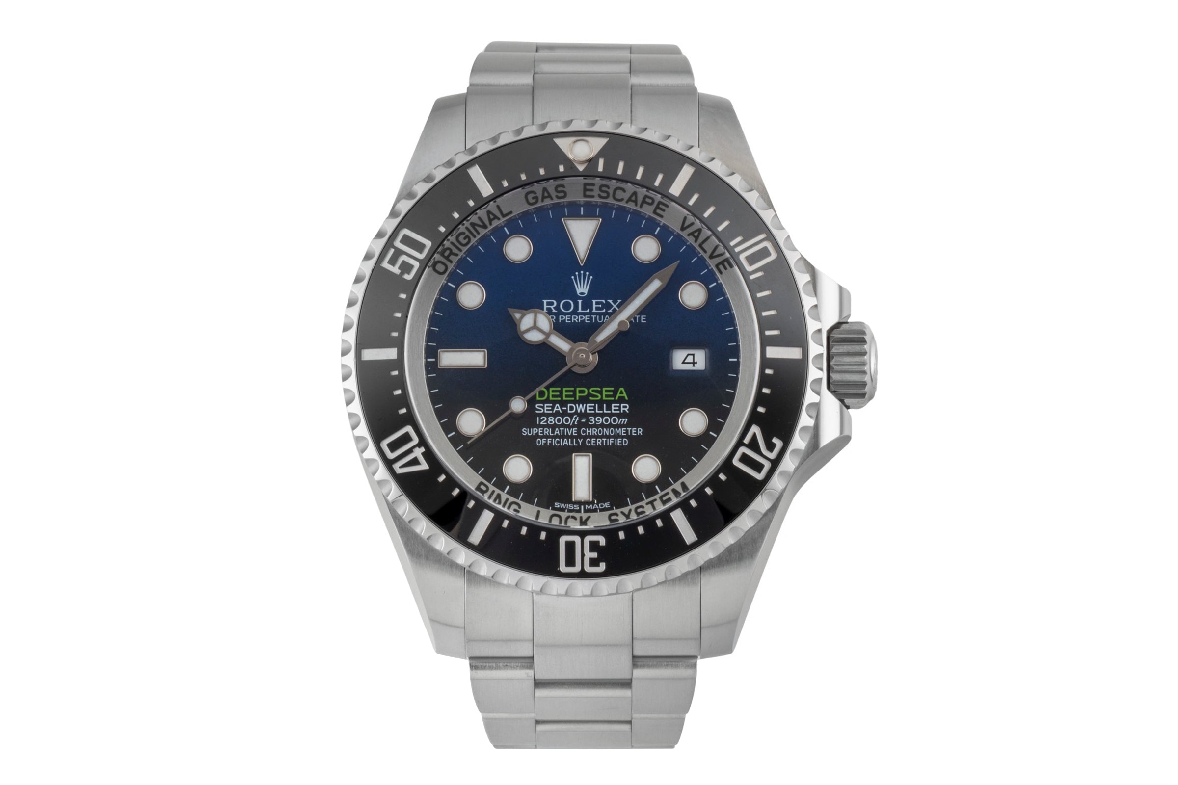 Rolex Sea-Dweller Deepsea Blue Dial Oyster Stahl Automatik Ref. 116660 B&P 2016 [2600079]
