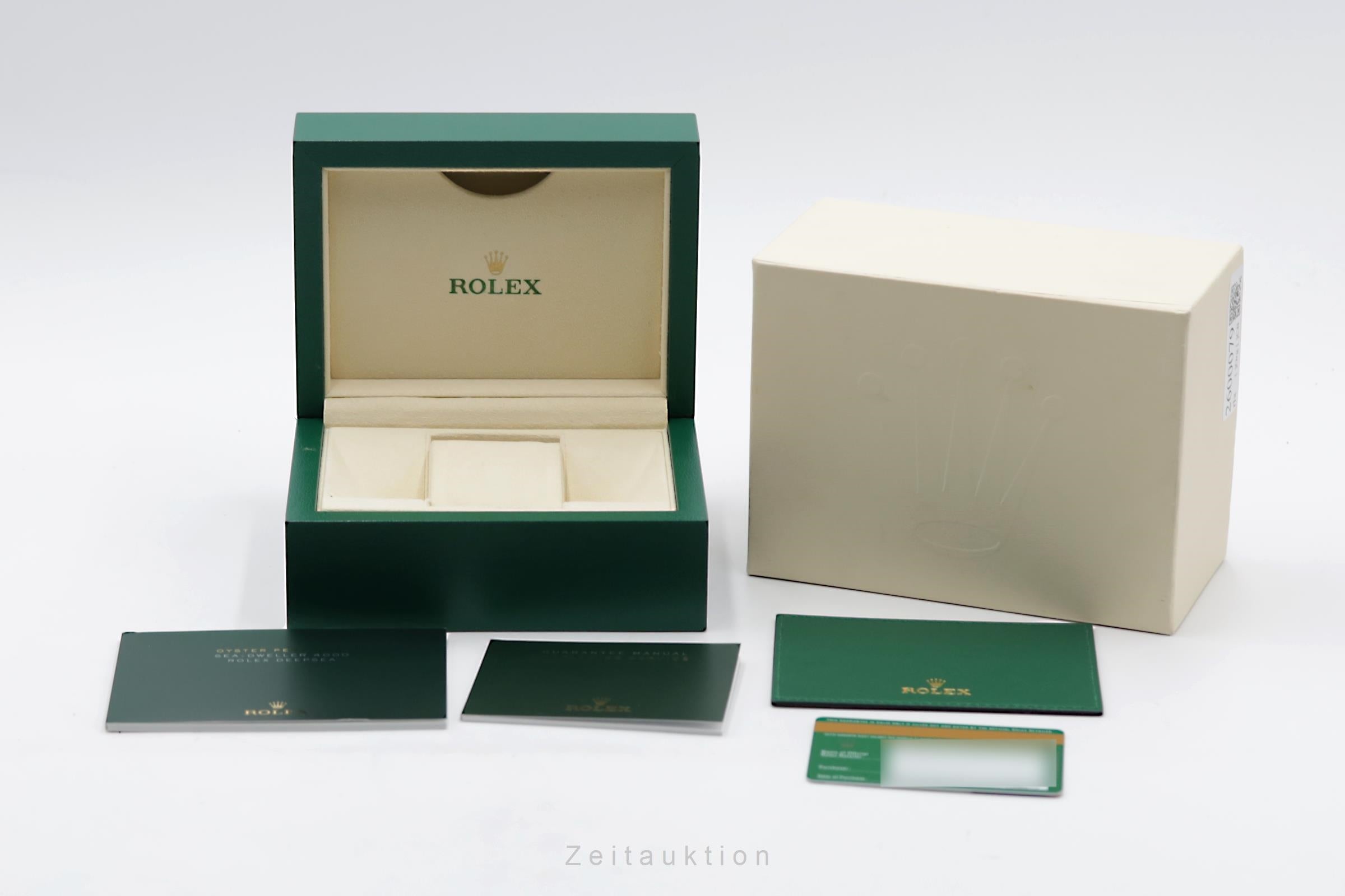 Rolex Sea-Dweller Deepsea Blue Dial Oyster Stahl Automatik Ref. 116660 B&P 2016 [2600079]