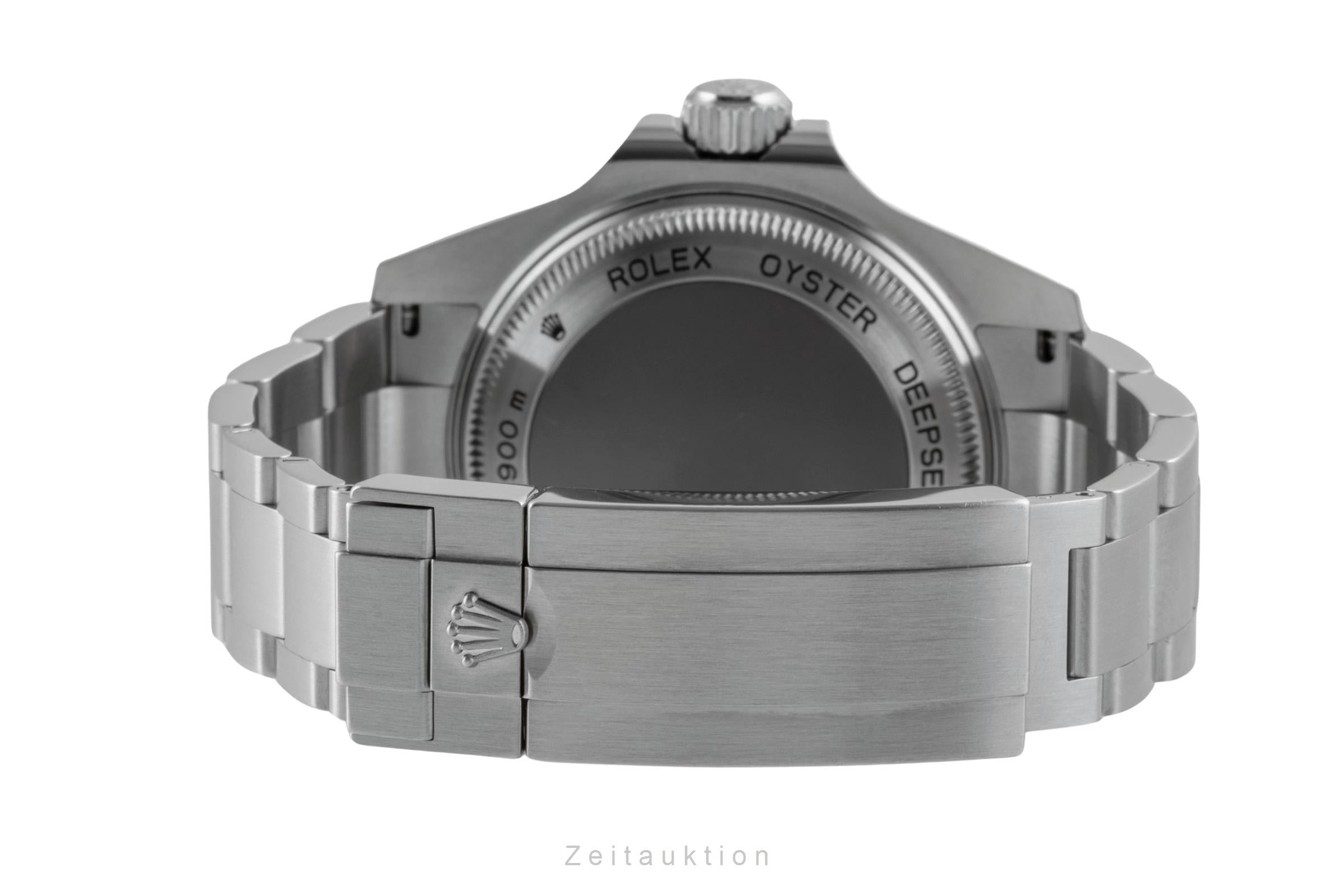 Rolex Sea-Dweller Deepsea Blue Dial Oyster Stahl Automatik Ref. 116660 B&P 2016 [2600079]