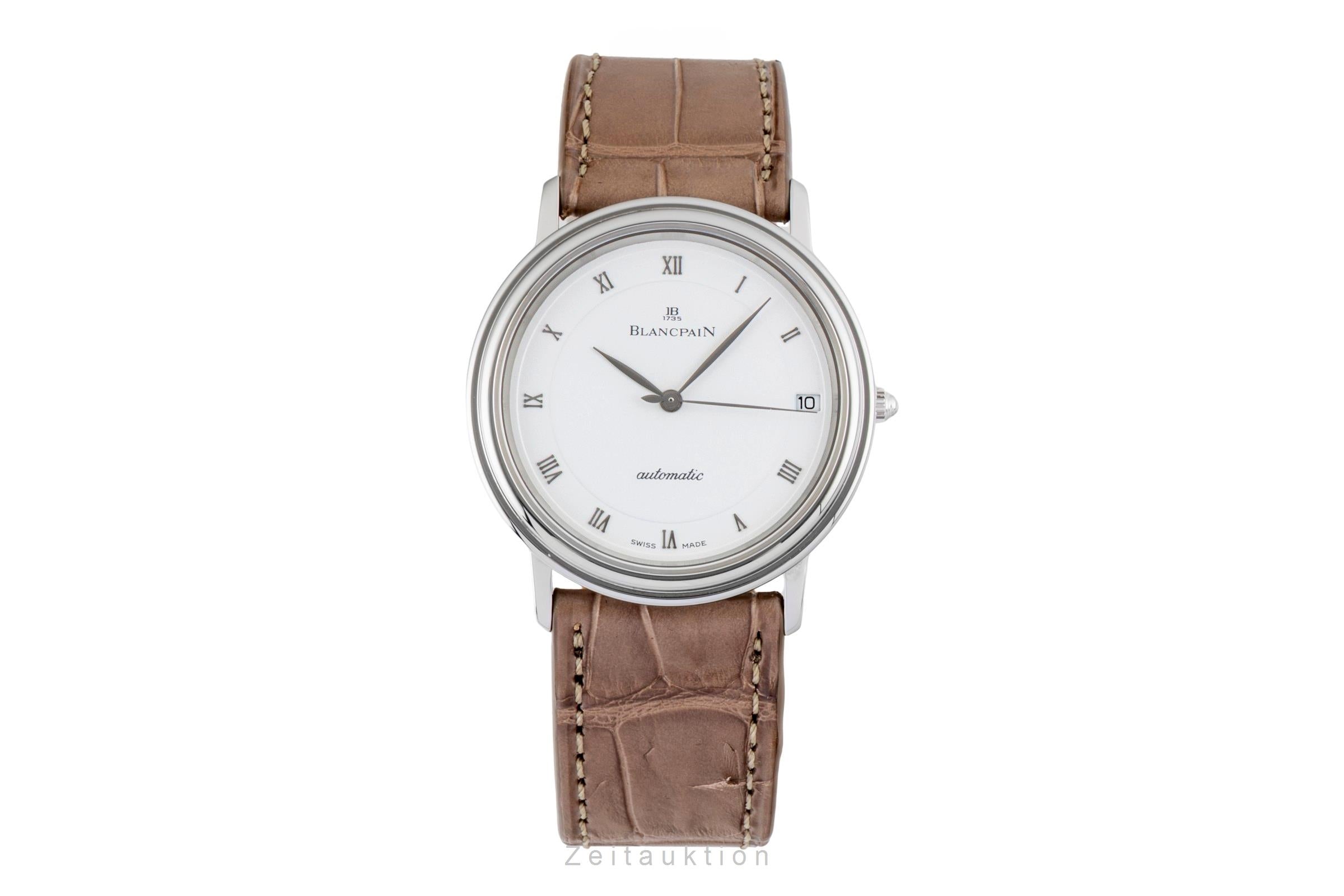 Blancpain Villeret acier automatique montre pour hommes 1195-1127  [2600080]