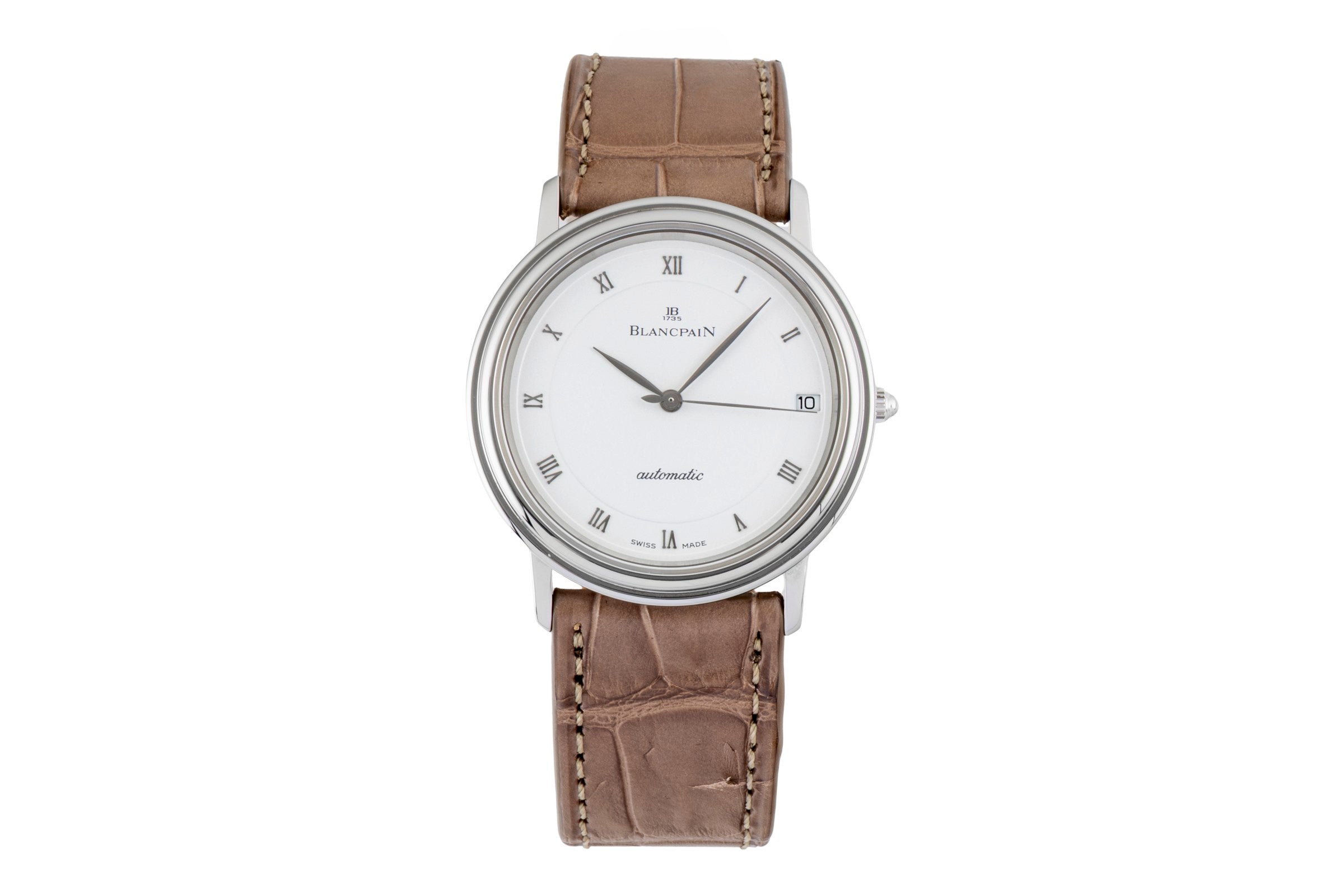 Blancpain Villeret acier automatique montre pour hommes 1195-1127  [2600080]