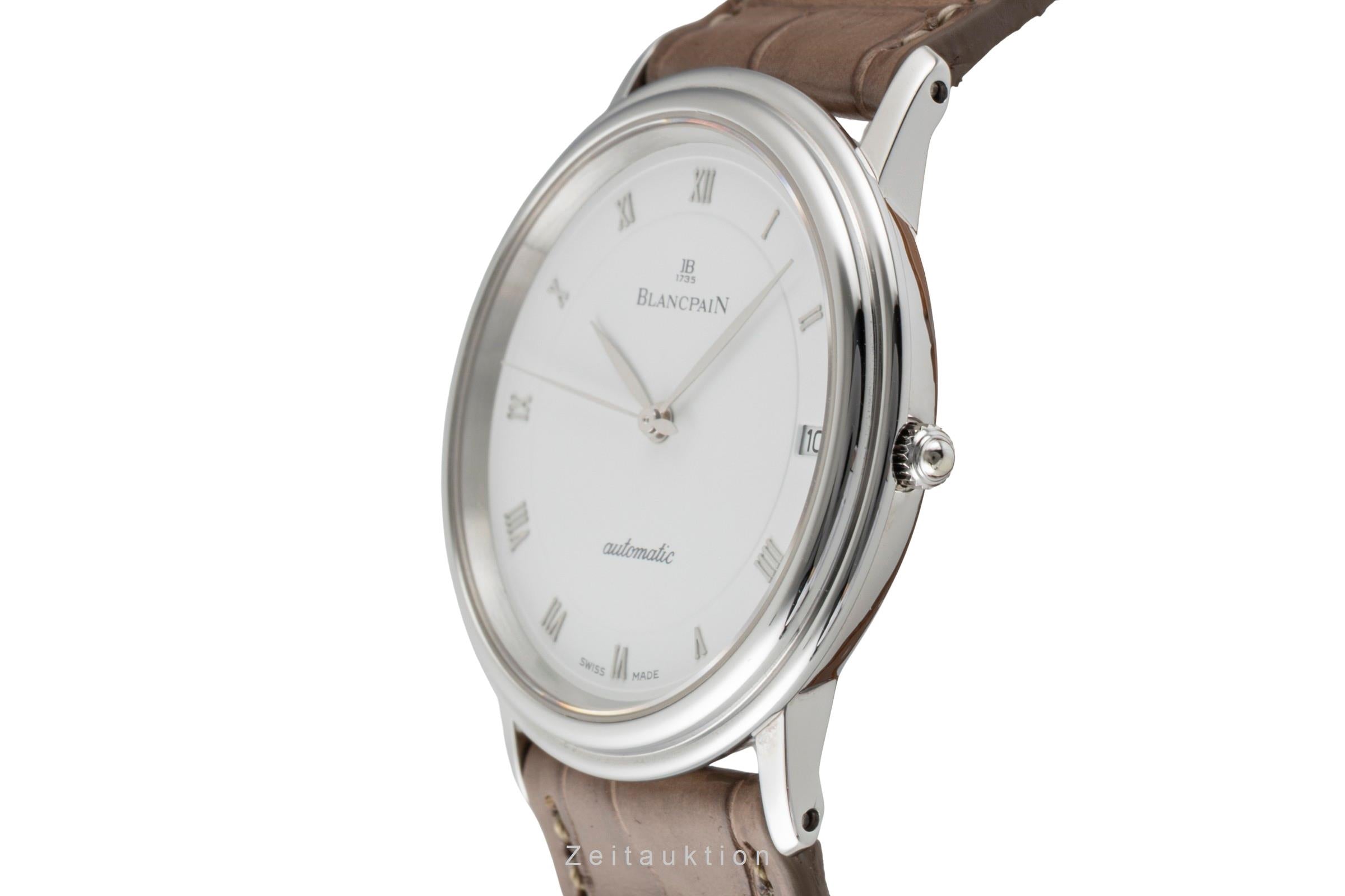 Blancpain Villeret acier automatique montre pour hommes 1195-1127  [2600080]