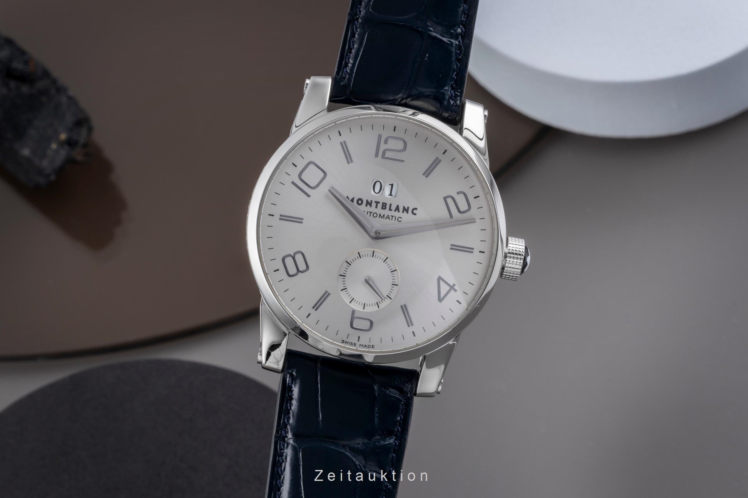 Montblanc Timewalker Big Date Stahl Automatik Herrenuhr Ref. 7050 Box  [2600081]