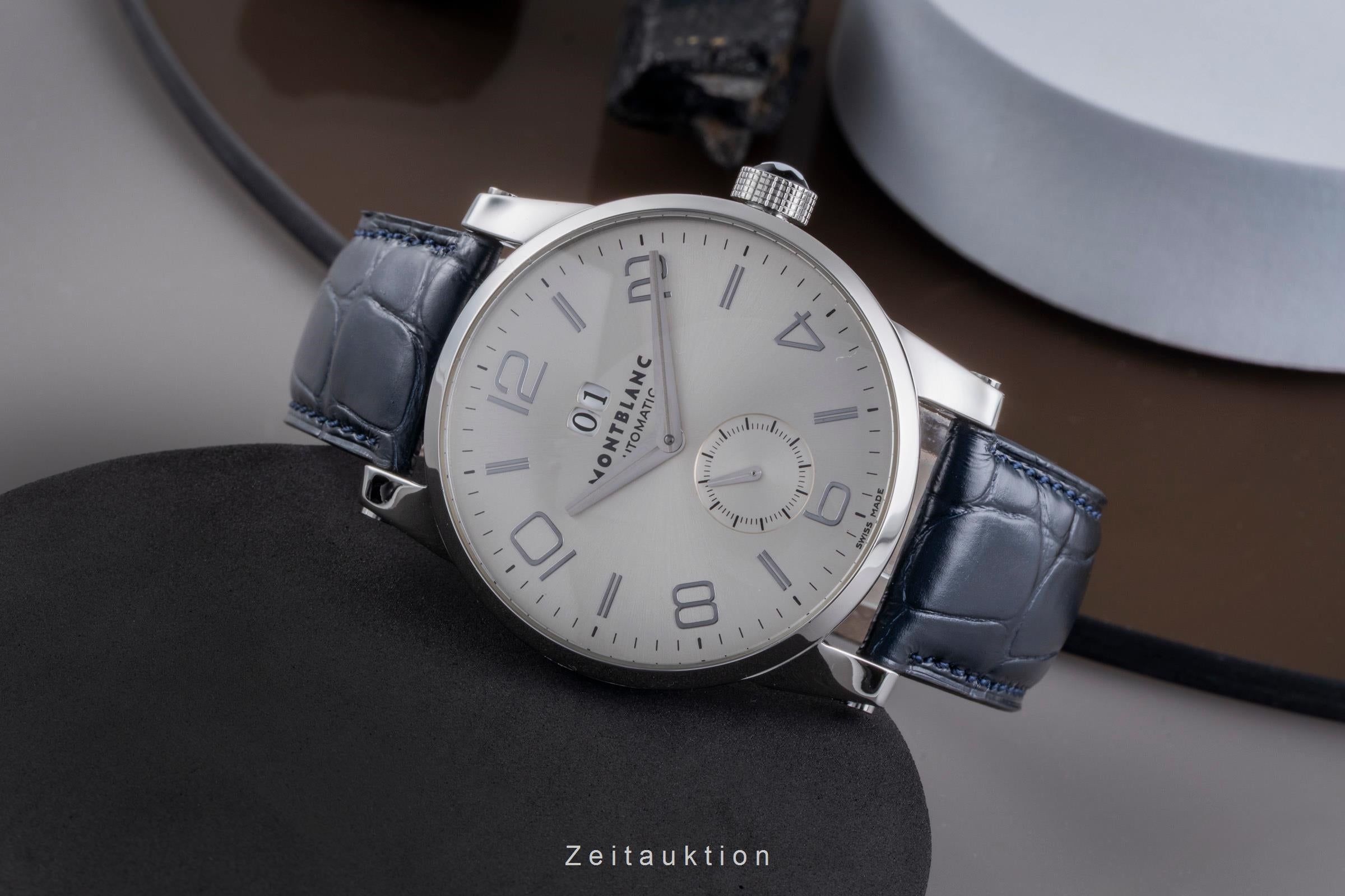 Montblanc Timewalker acier automatique montre pour hommes 7050  [2600081]