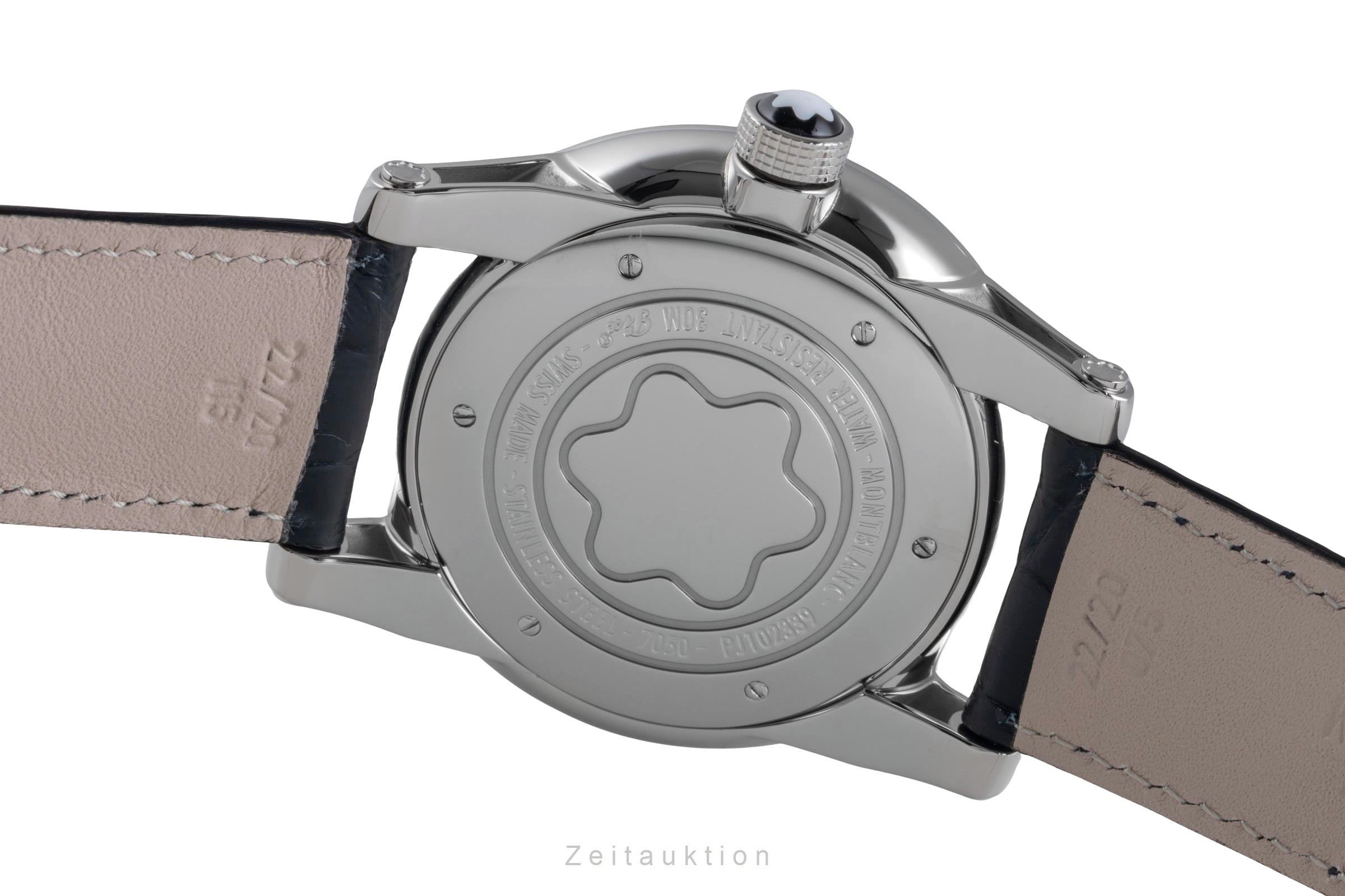 Montblanc Timewalker acier automatique montre pour hommes 7050  [2600081]