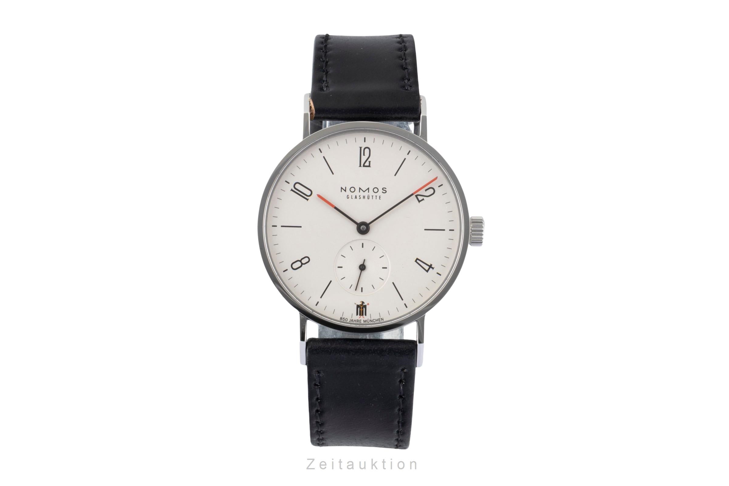 Nomos Tangente steel manual winding men's watch NOMOS Tangente Münchner Kindl - 850 Jahre München Limited  [2600082]