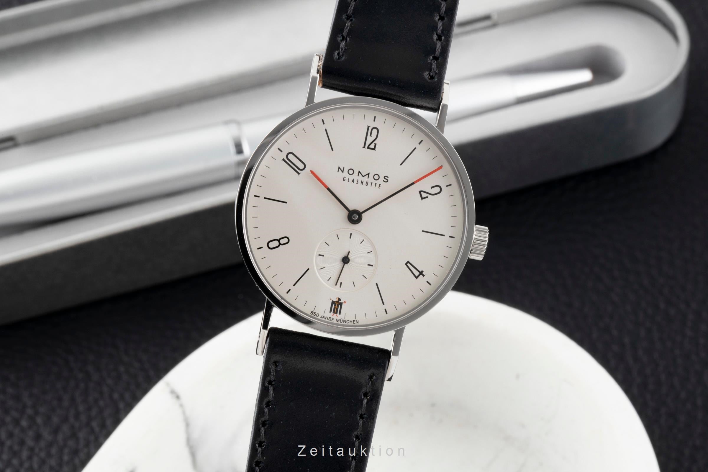 Nomos Tangente steel manual winding men's watch NOMOS Tangente Münchner Kindl - 850 Jahre München Limited  [2600082]