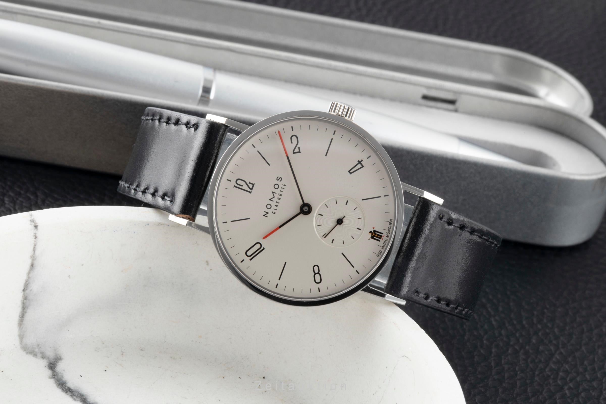 Nomos Tangente steel manual winding men's watch NOMOS Tangente Münchner Kindl - 850 Jahre München Limited  [2600082]