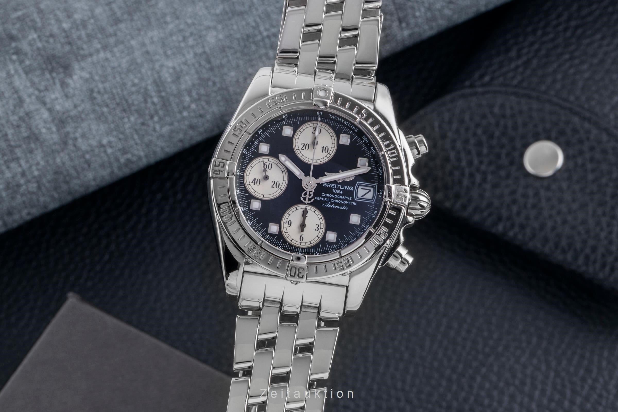 Breitling Cockpit Chronograph Stahl Automatik Herrenuhr Ref. A13357 [2600085]