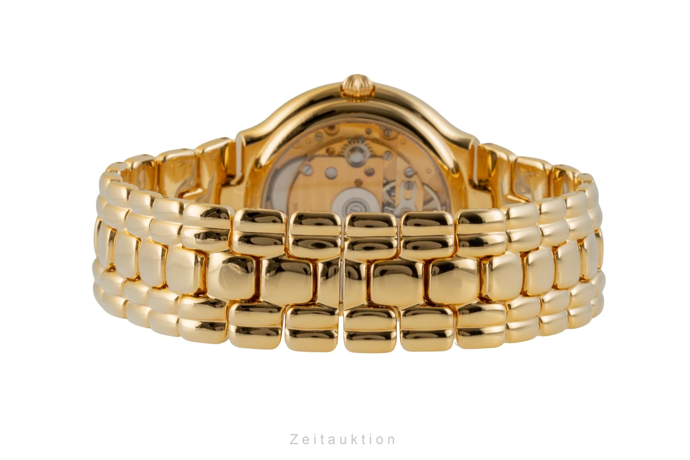 Glashütte Spezimat plata banada en oro automático reloj para caballeros  [2600087]