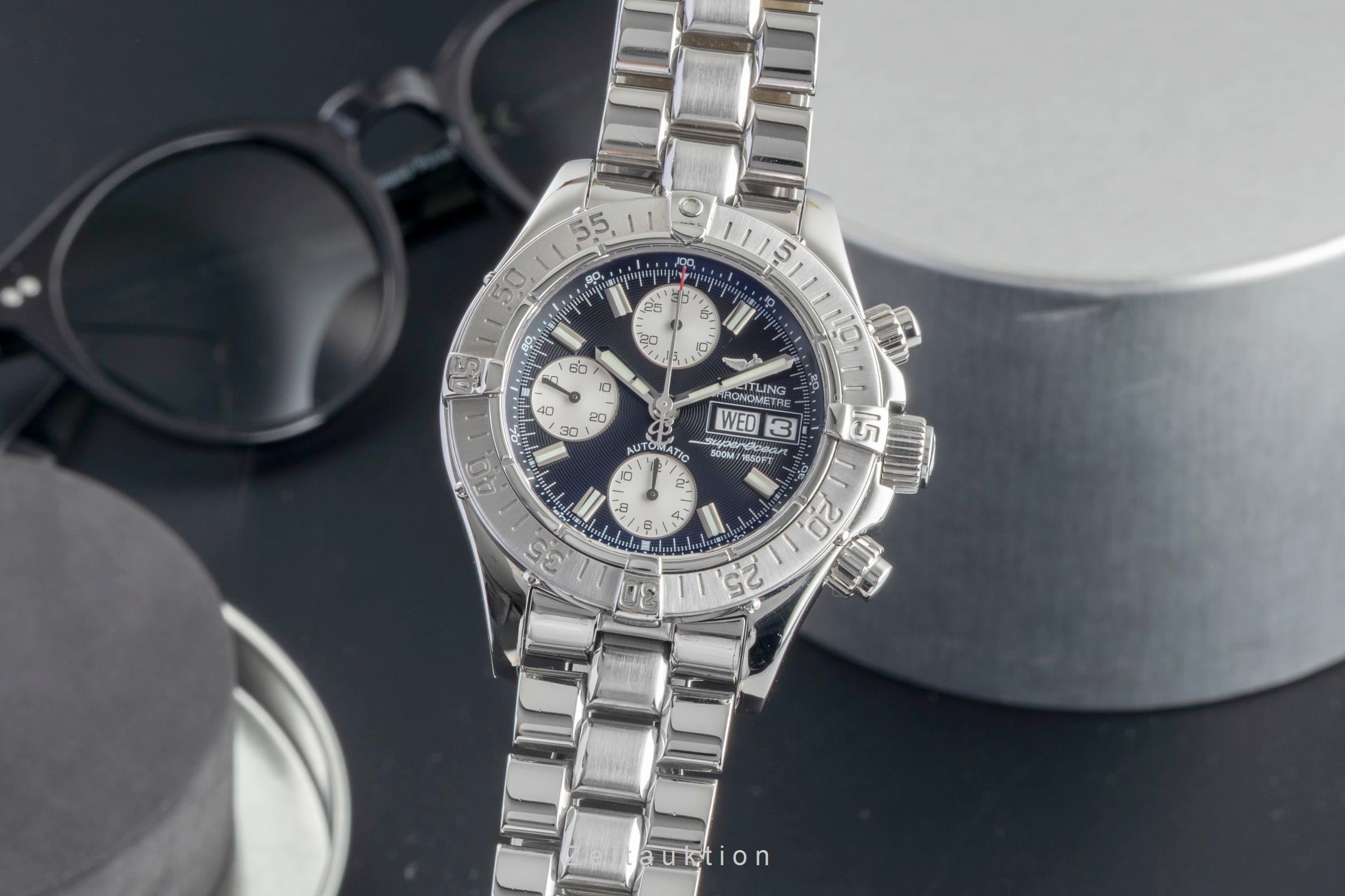 Breitling Superocean Chronograph Stahl Automatik Herrenuhr Ref. A13340 [2600088]