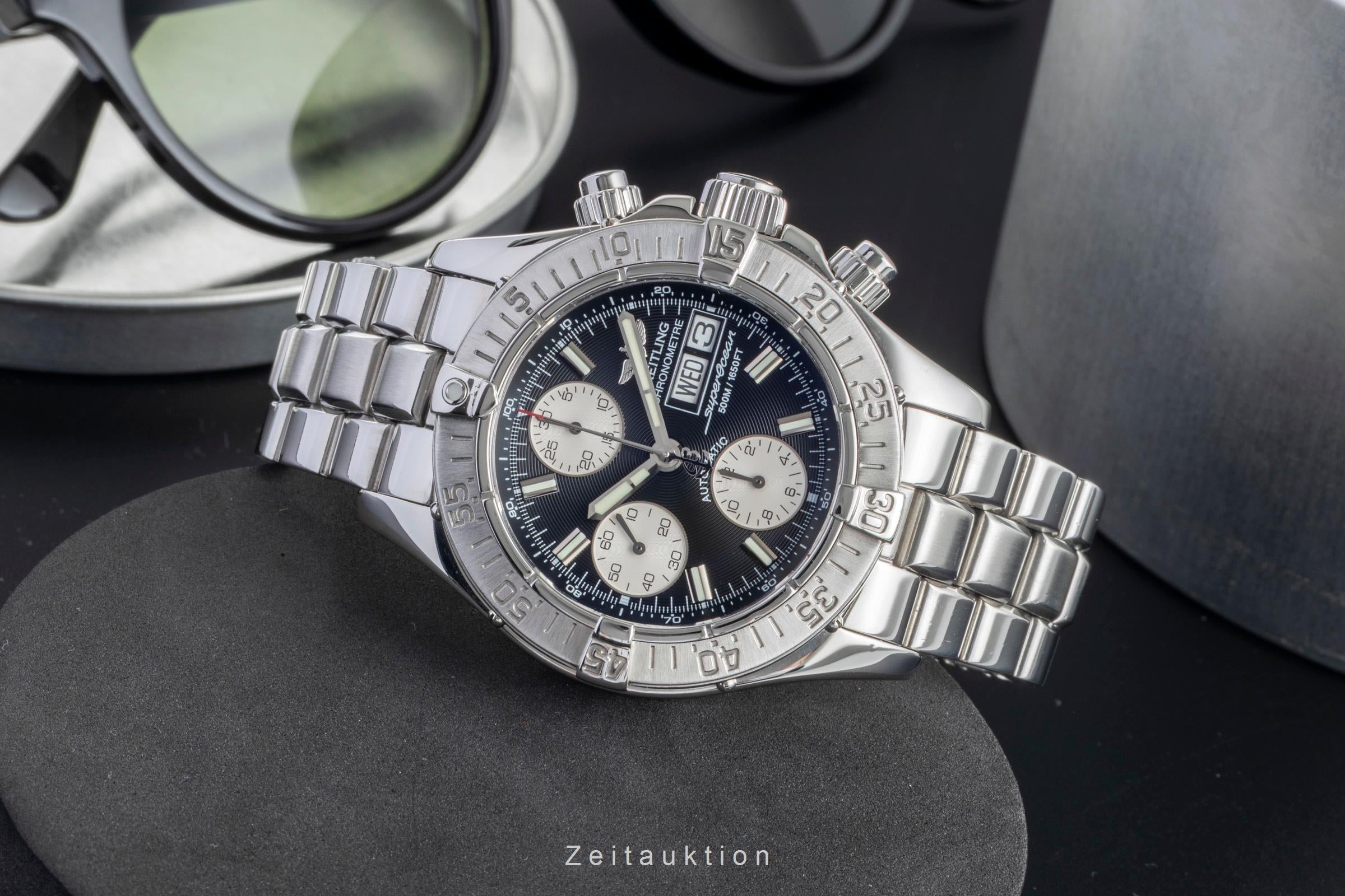 Breitling Superocean Chronograph steel automatic Kal. B13 Ref