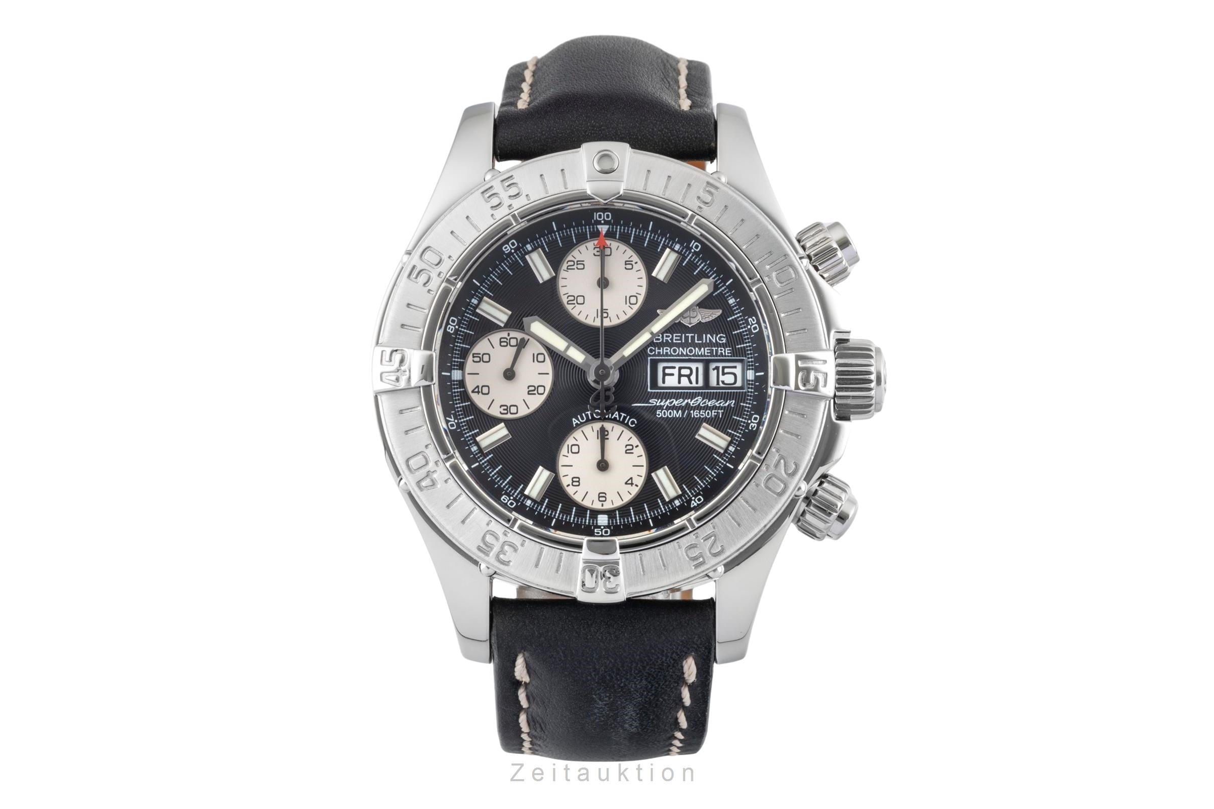 Breitling Superocean Chronograph chronograph steel automatic men's watch A13340  [2600089]