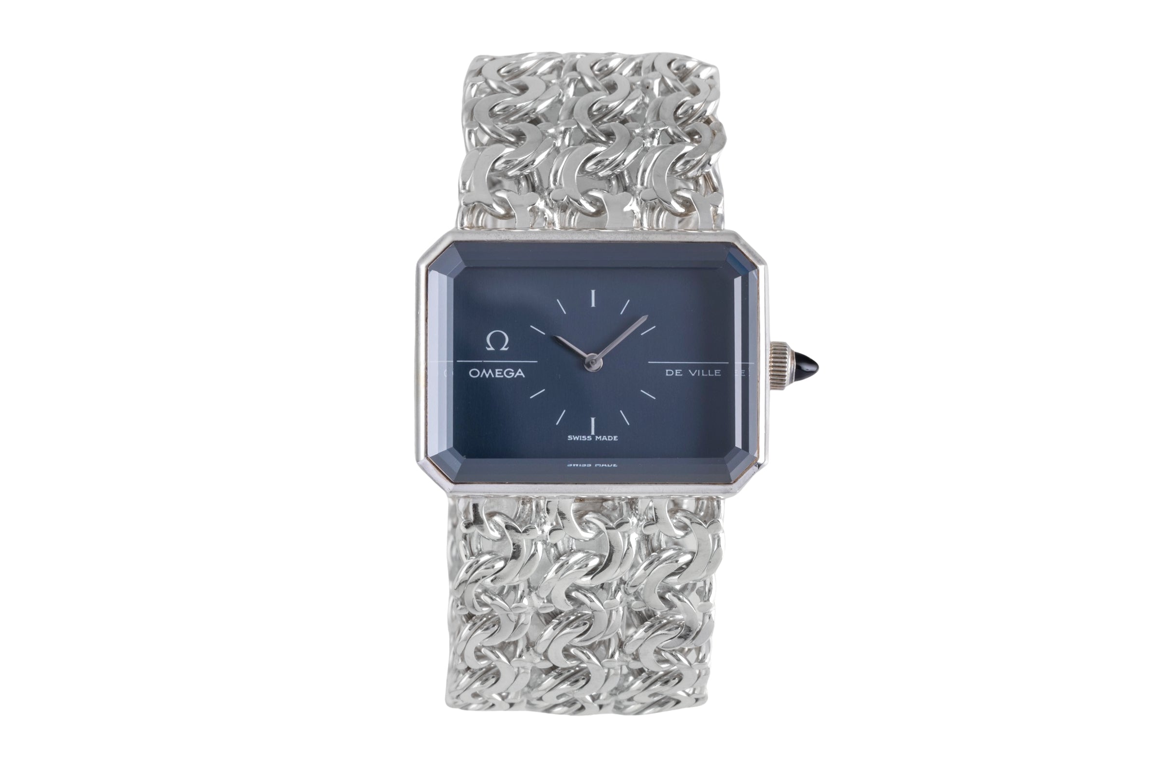 Omega De Ville silver manual winding women's watch 8272 Vintage  [2600091]