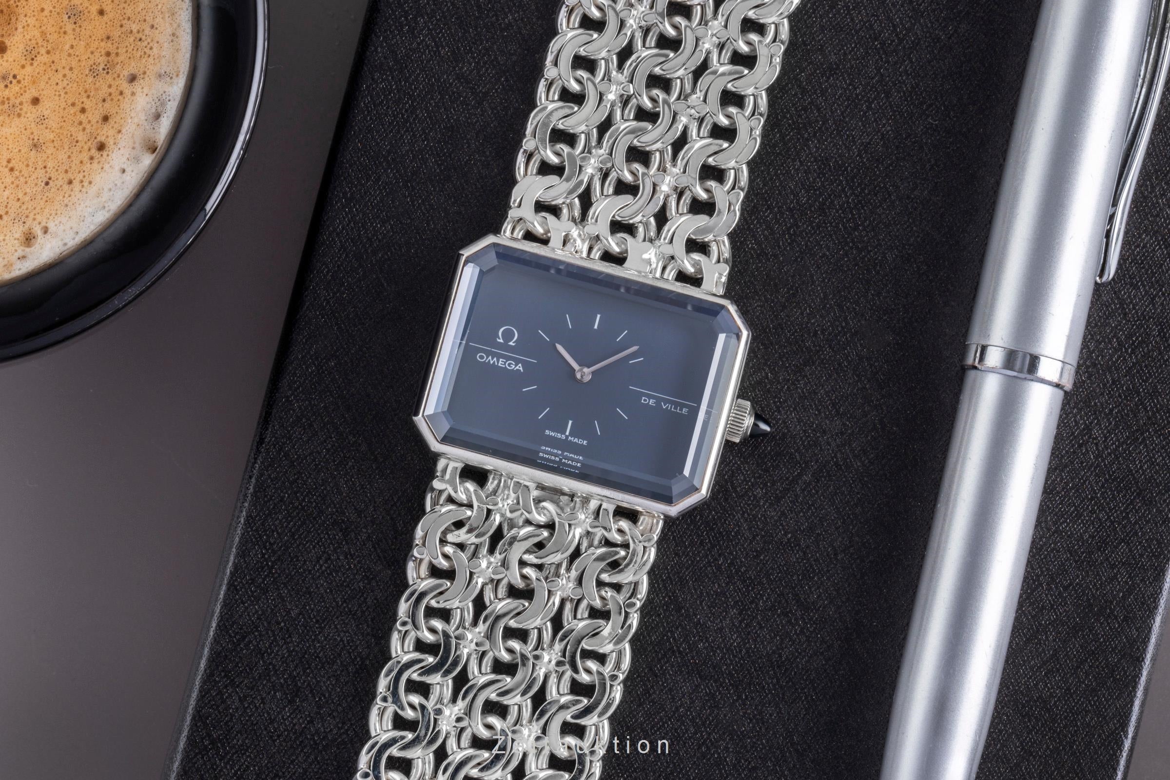 Omega De Ville silver manual winding women's watch 8272 Vintage  [2600091]