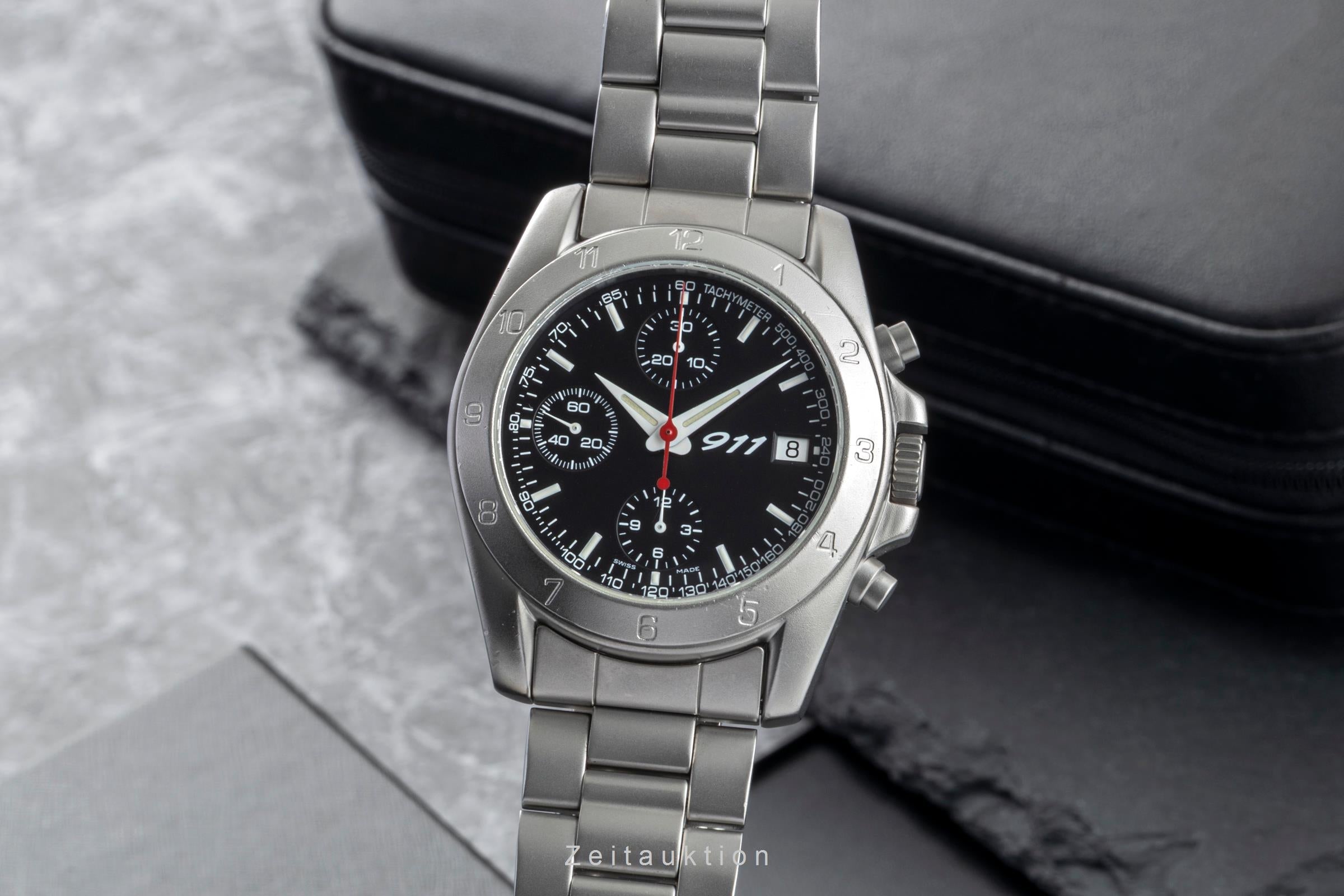 Porsche Design by Eterna cronografo acciaio automatismo orologio da uomo 1506.41  [2600092]